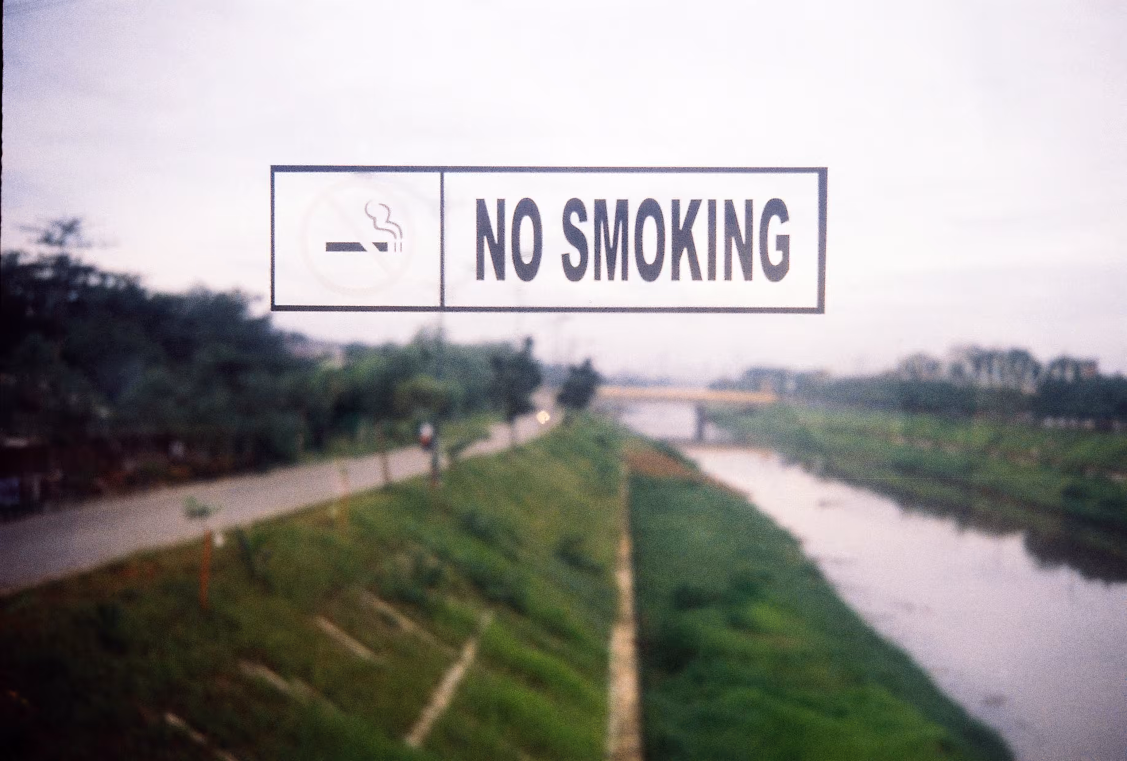 no smoking. 