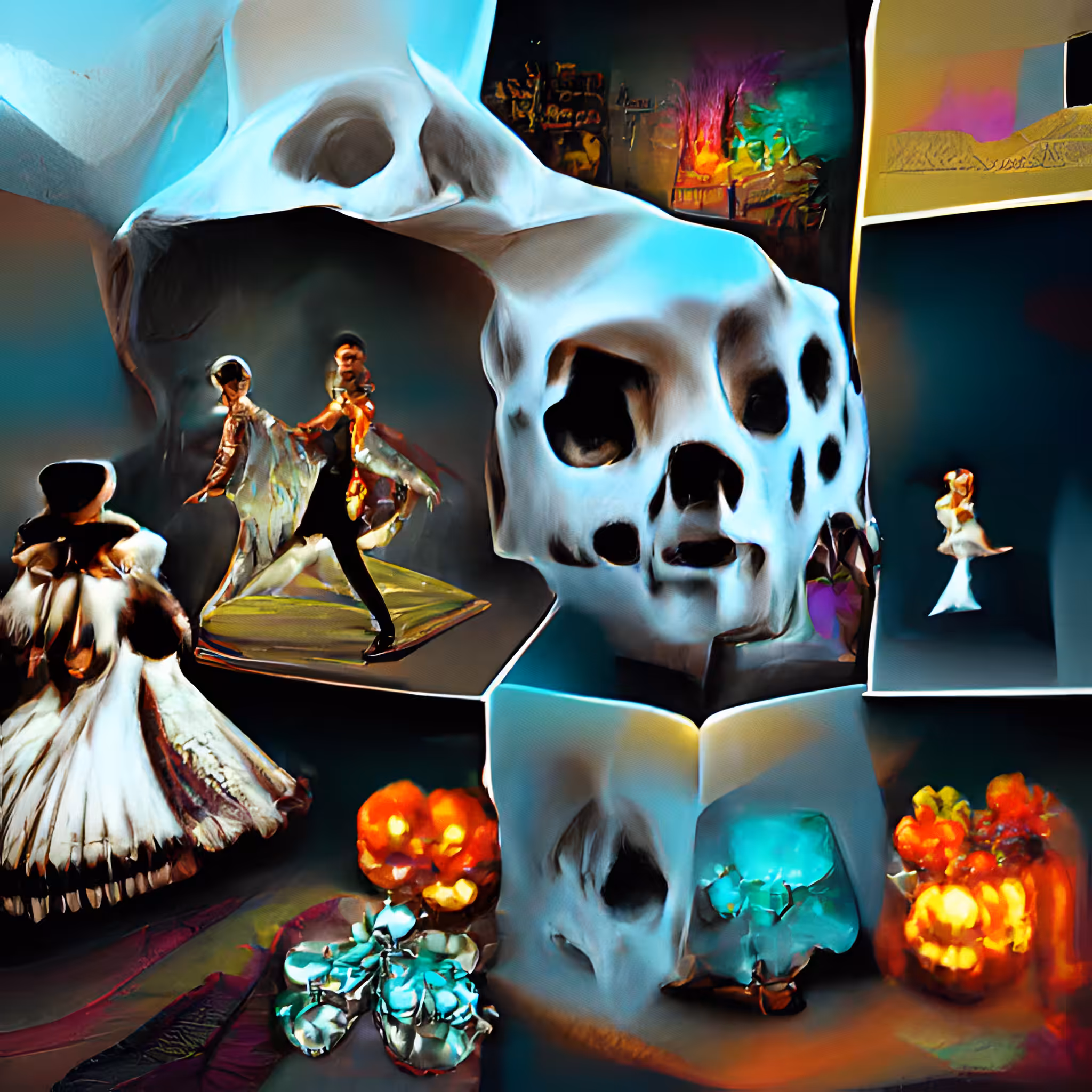 Vanitas Collage