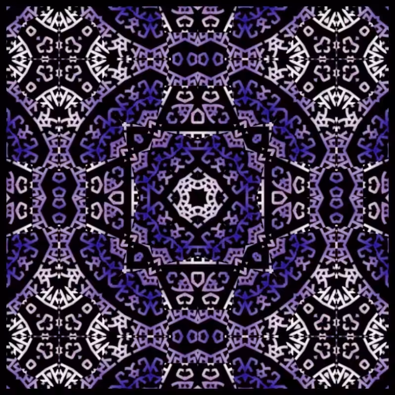 Дэ-generative Kaleidoscope #1
