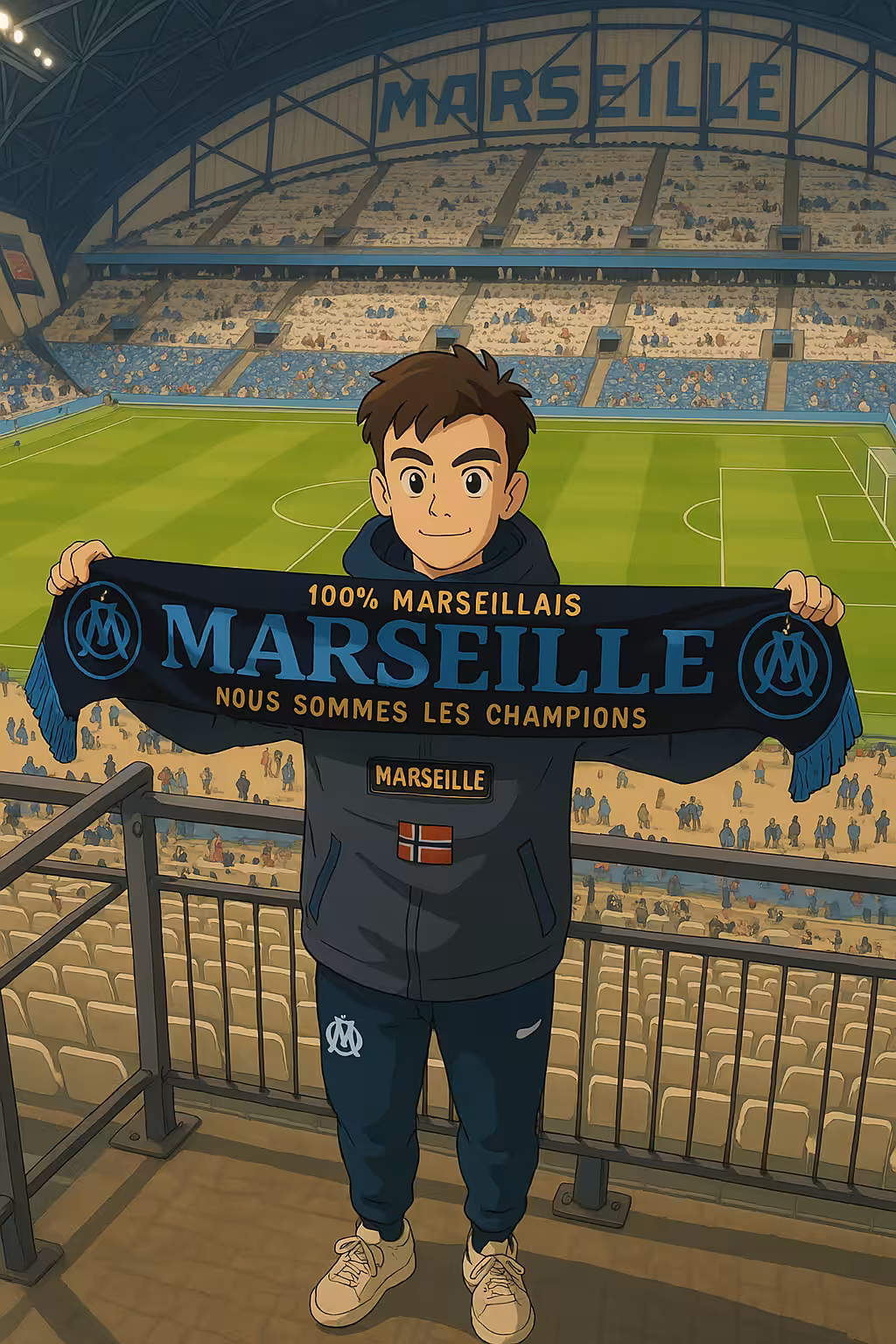 My first time at Orange Vélodrome !