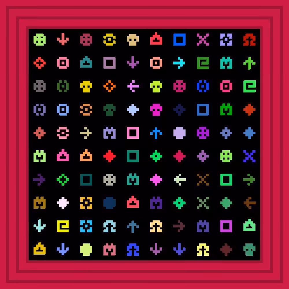 mercutio :: Procedural Symbols #269/1000