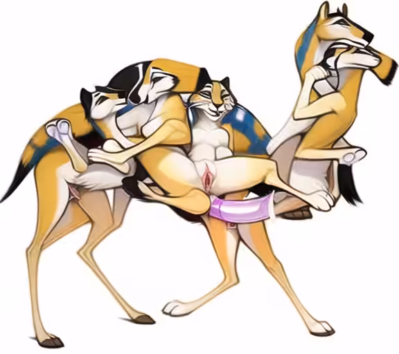 Composite Art: Kinky Furry Camel Kama Sutra Composite Art