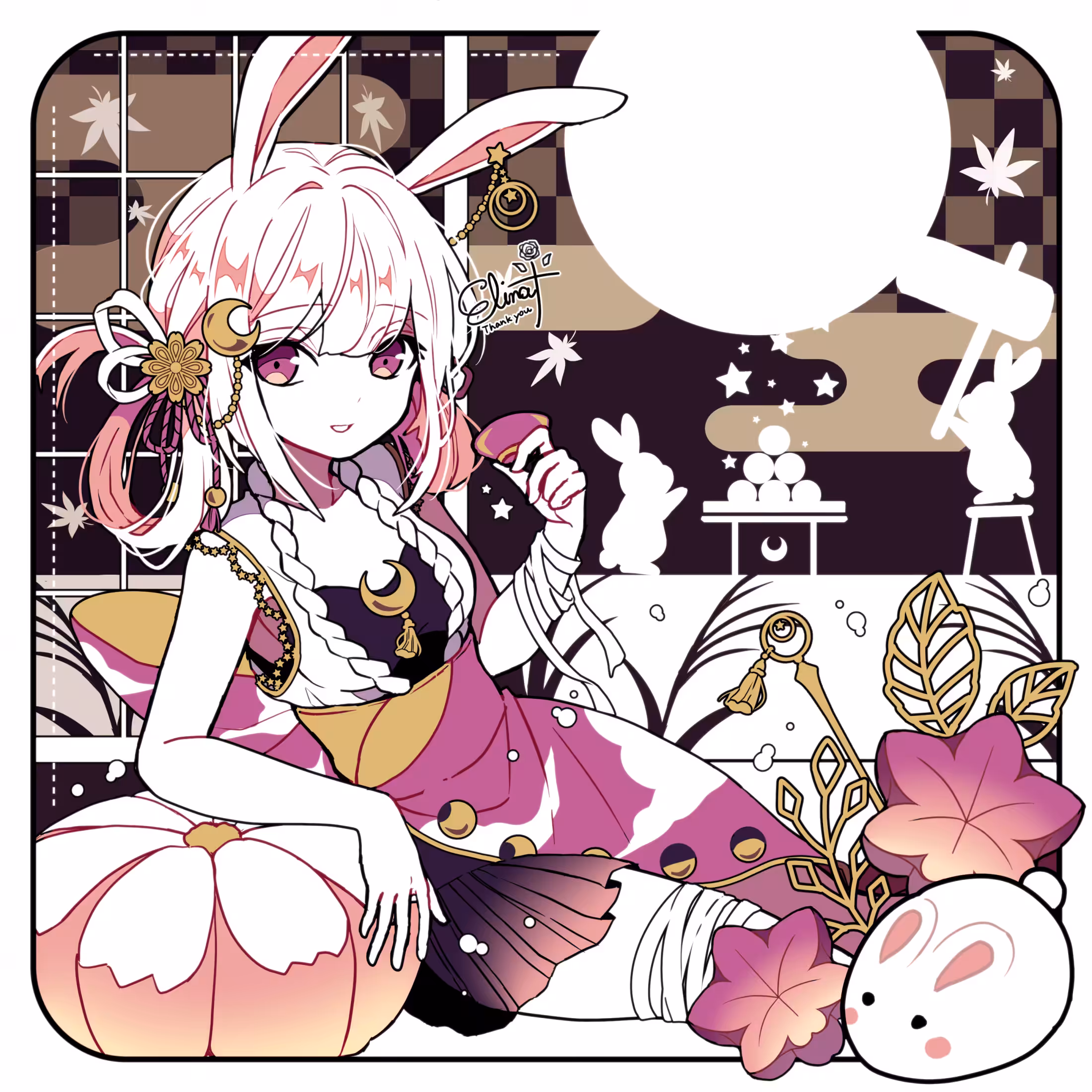 Otsukimi (moon viewing)