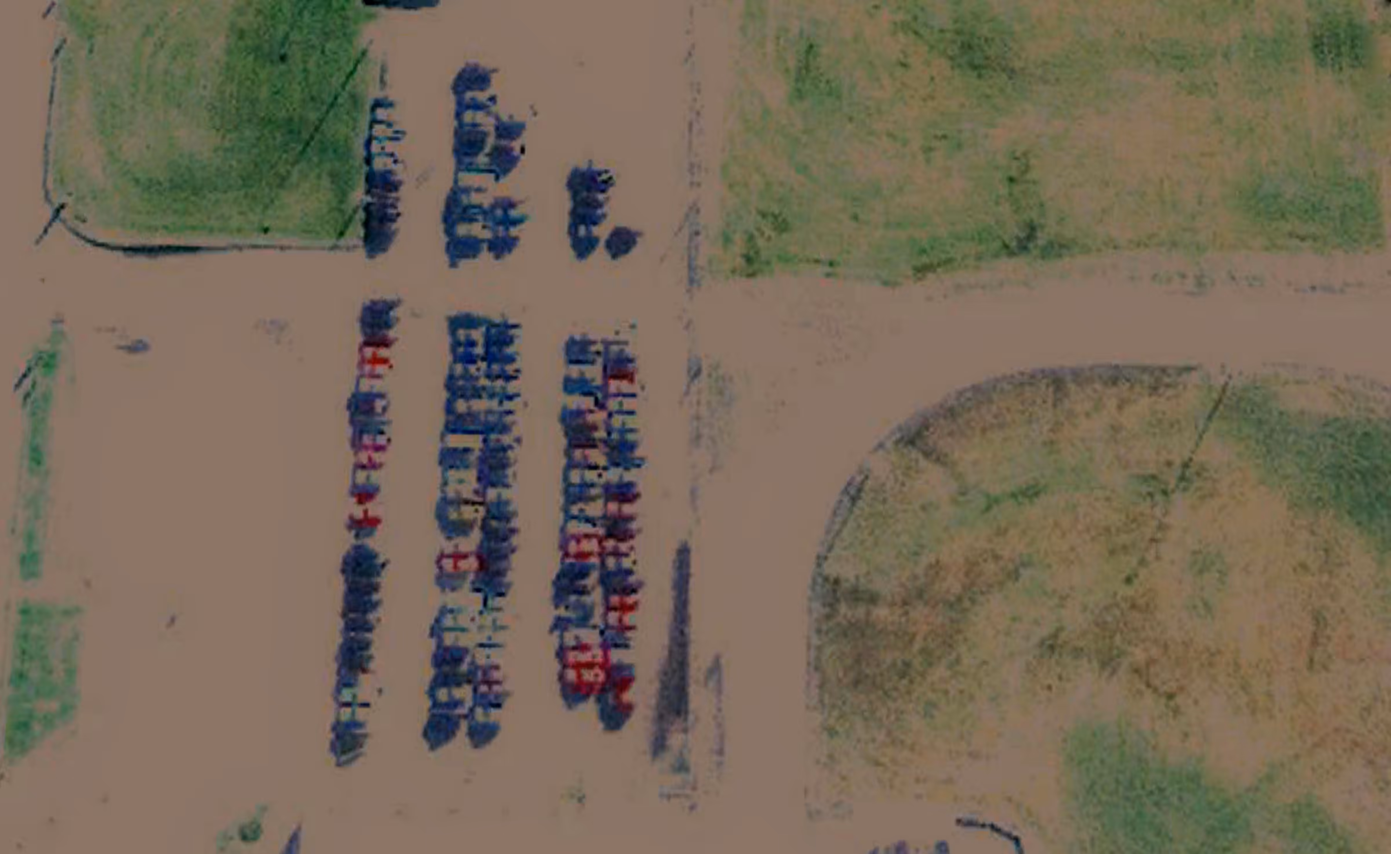 untitled (false colour car park, tiwai point)