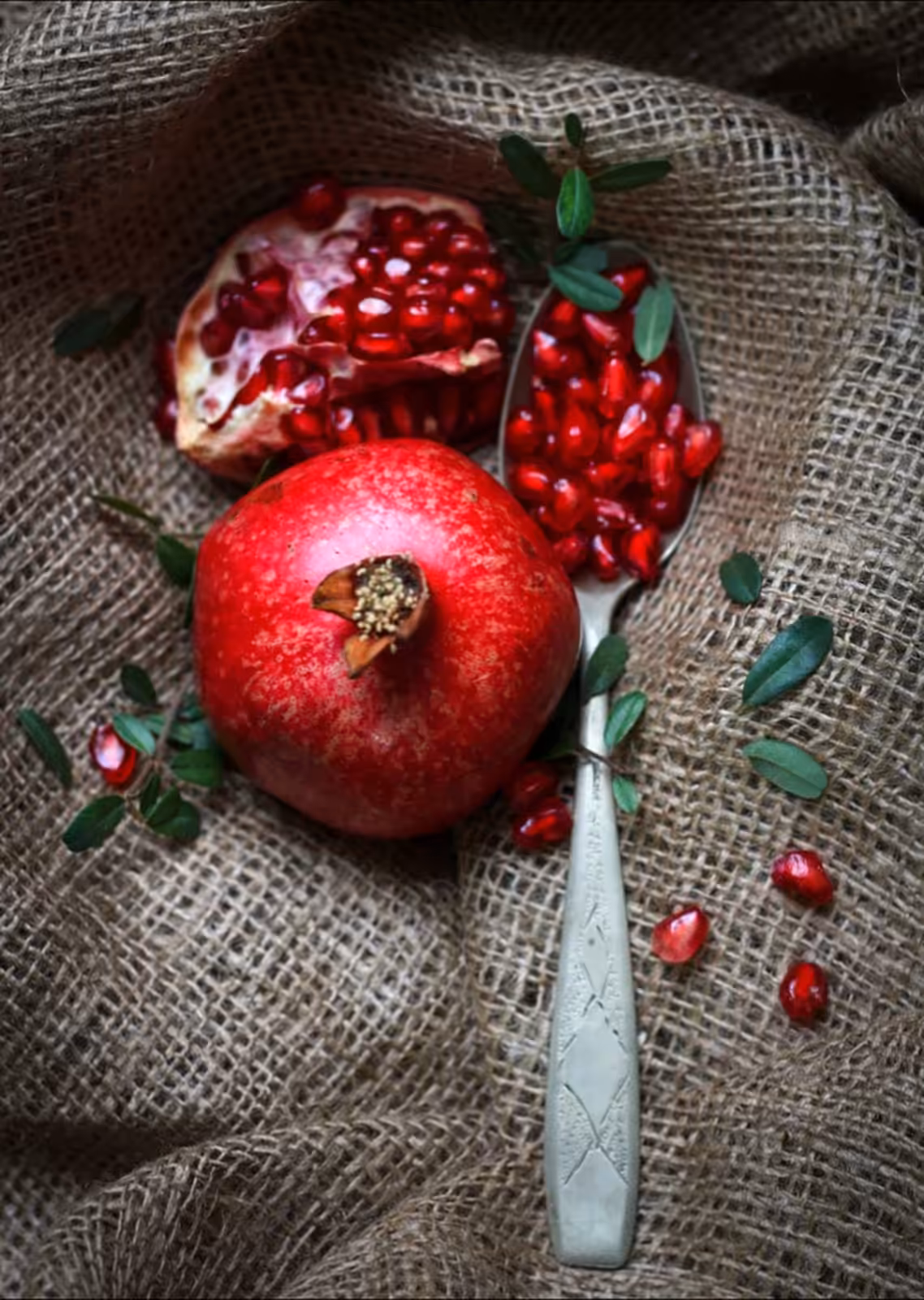 Beautiful pomegranate seeds