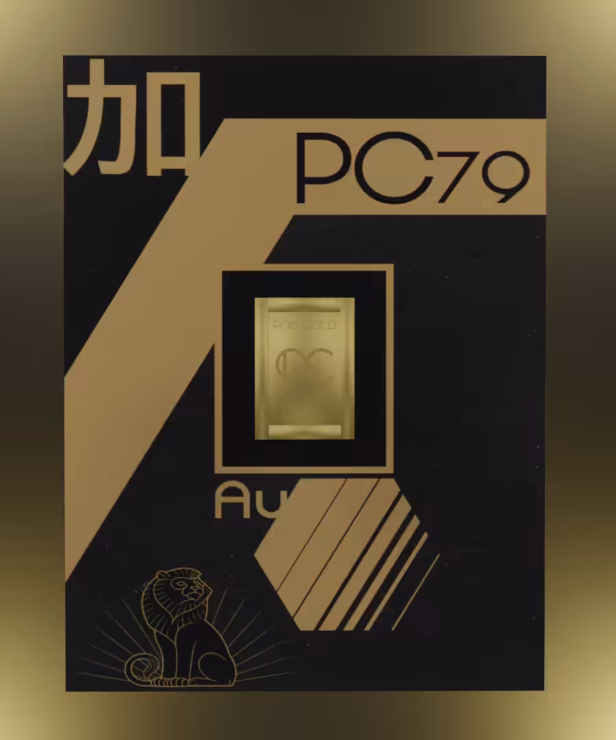 PC POPm - Branded Gold Bar