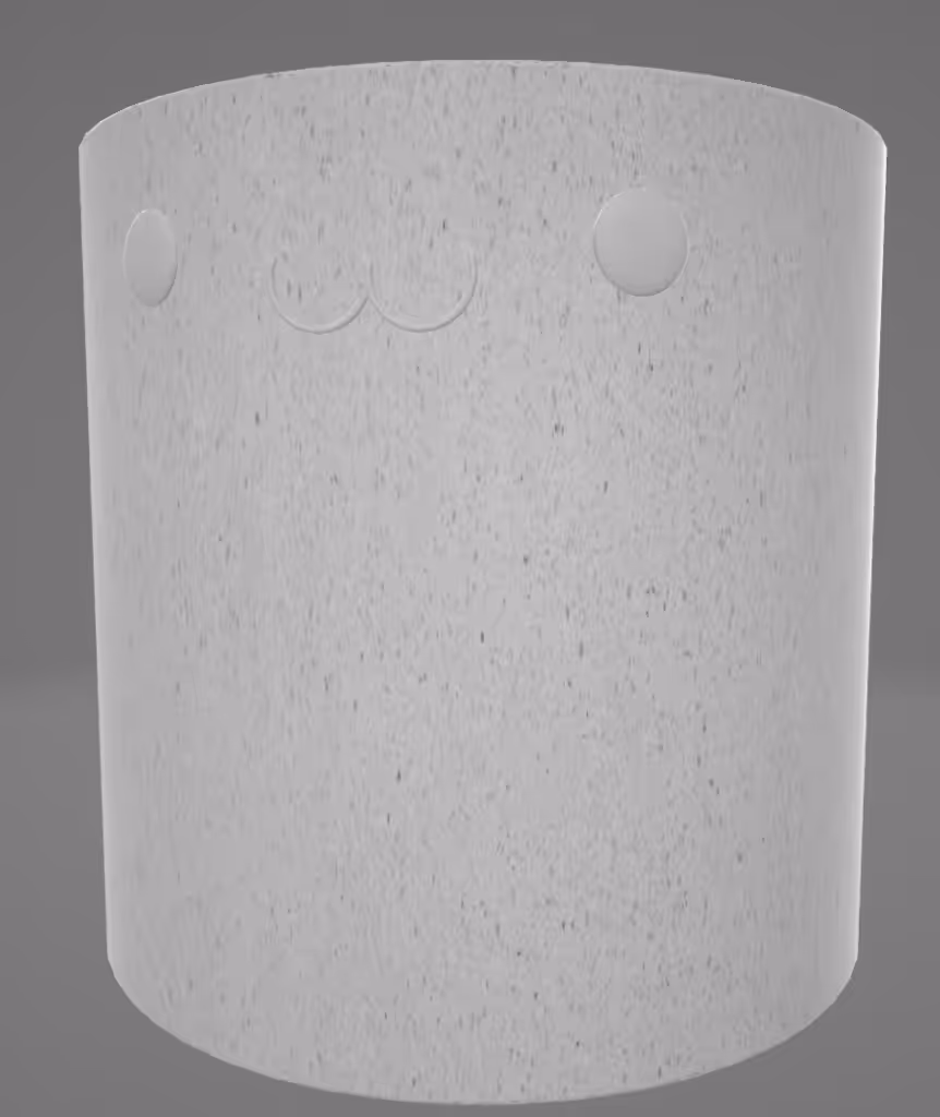 3D Stone Pedestal