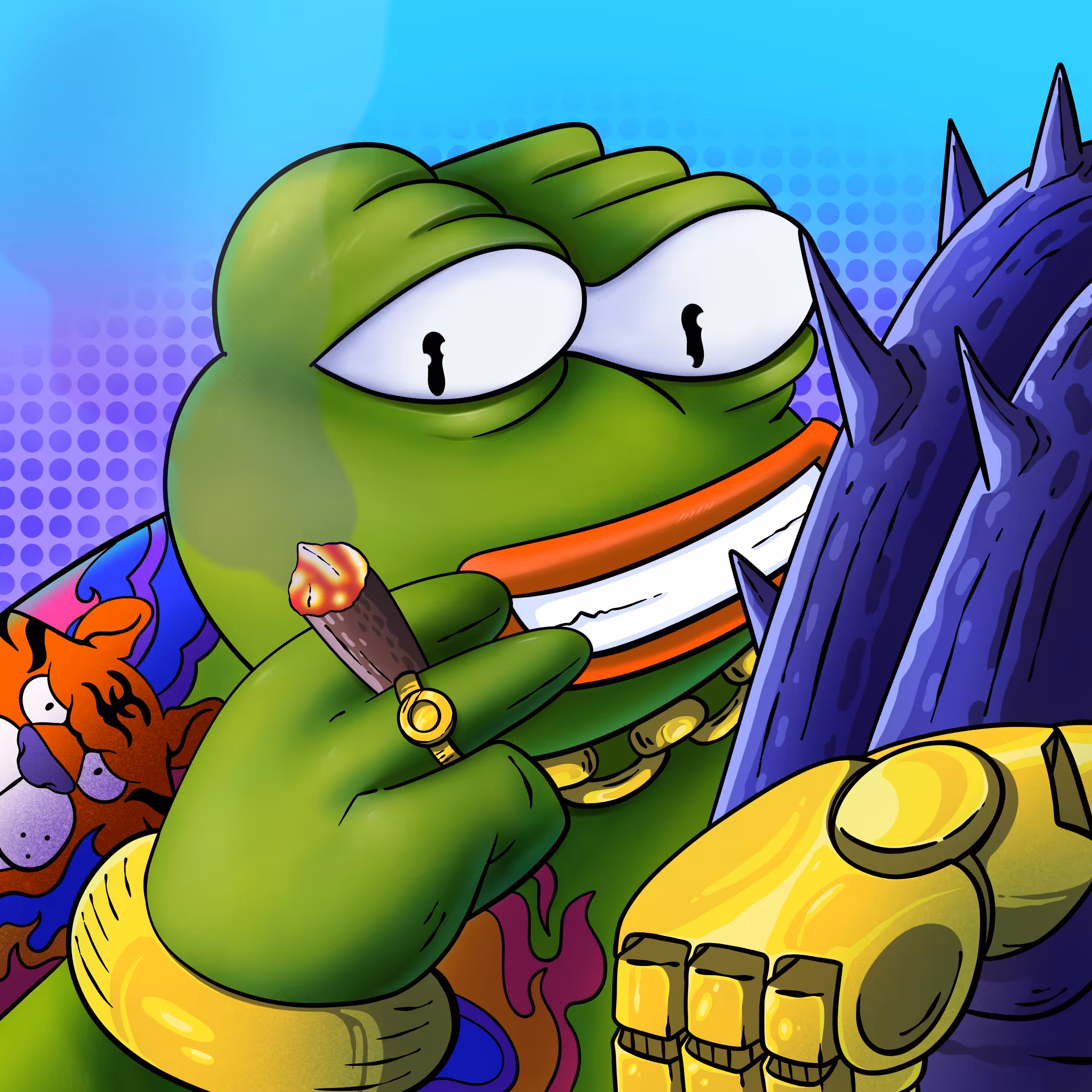 Pepe's world: Keep Smoke