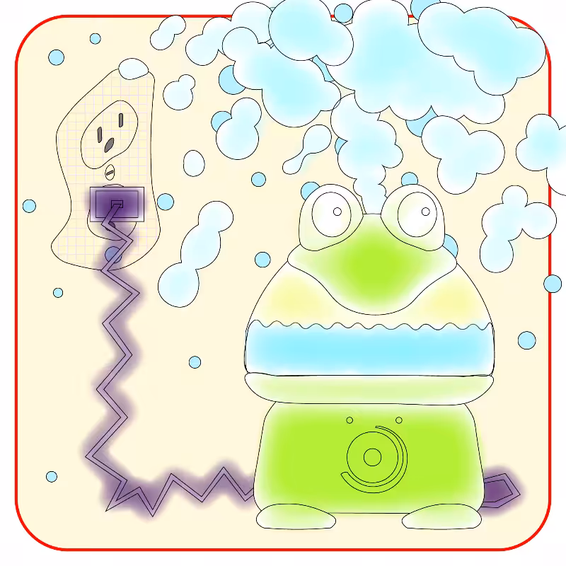 Frog Humidifier #56