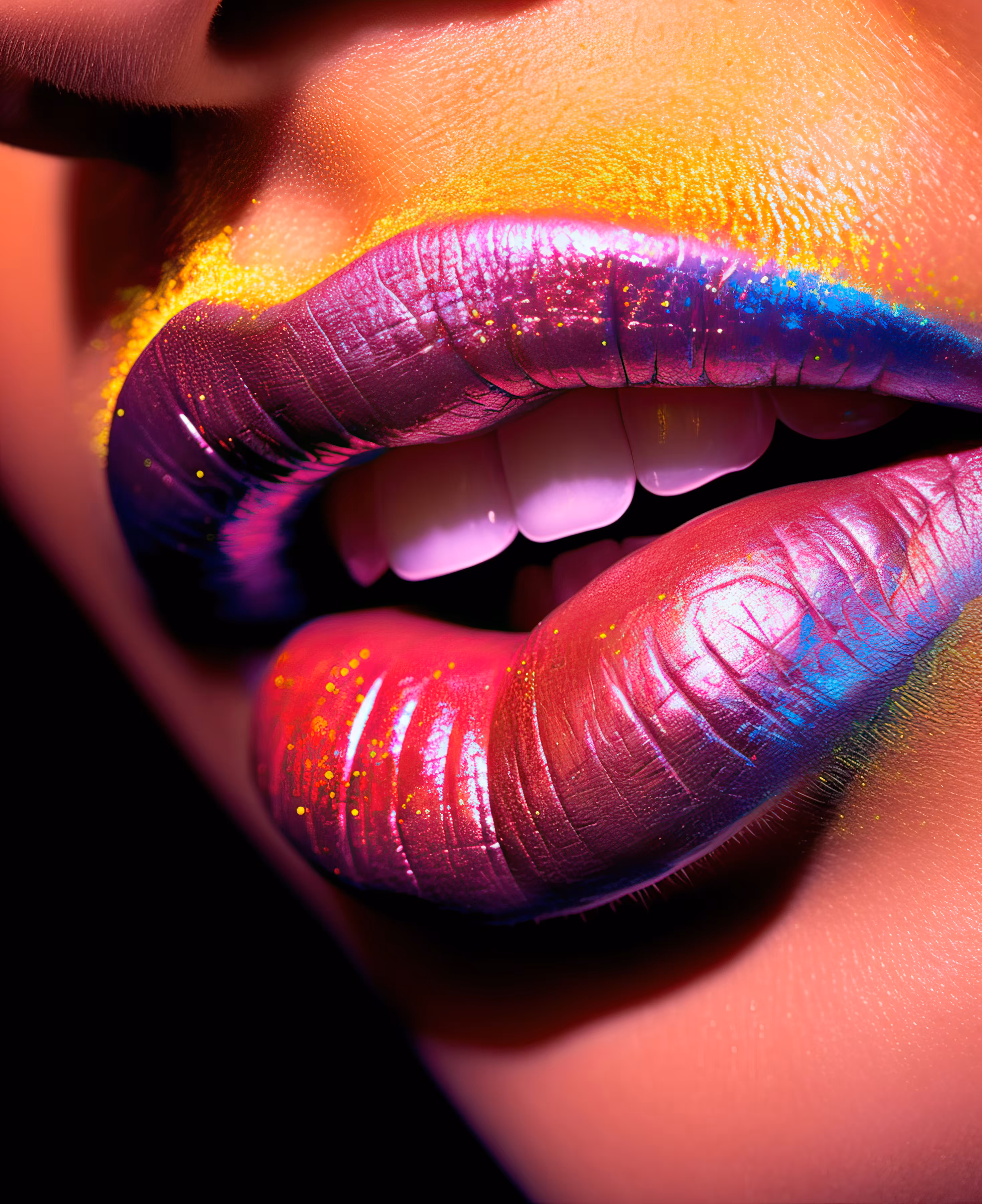 Magenta Negroni Lips