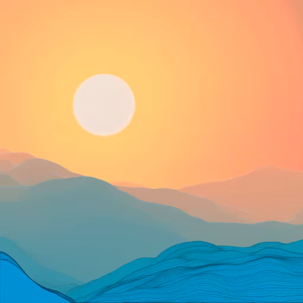 Valley at Dawn #42