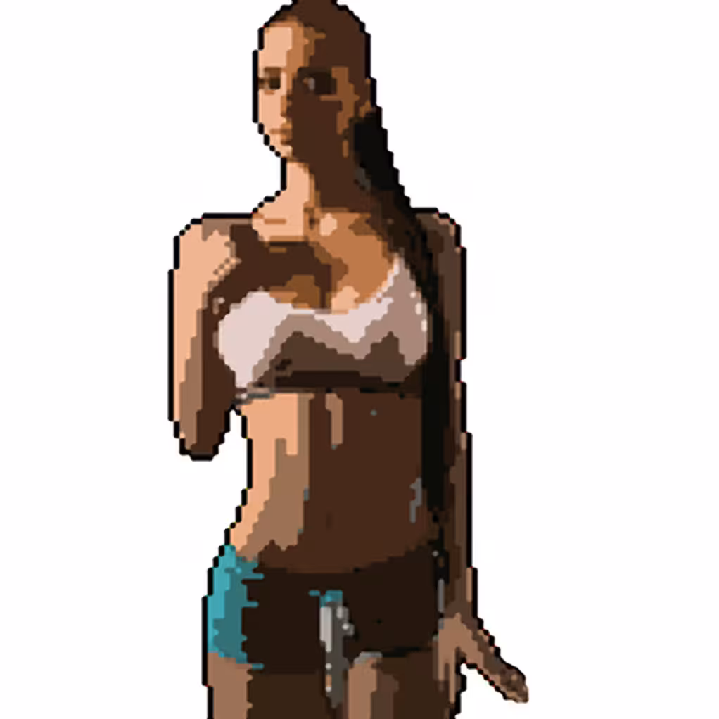 Angelina #09 Pixel Girl