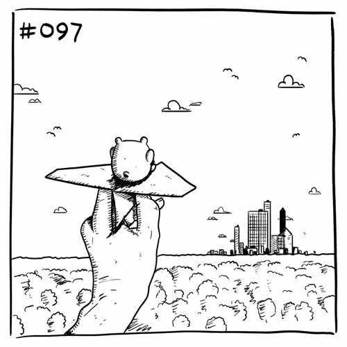 Suicidal Hamster #097 - Paper Plane