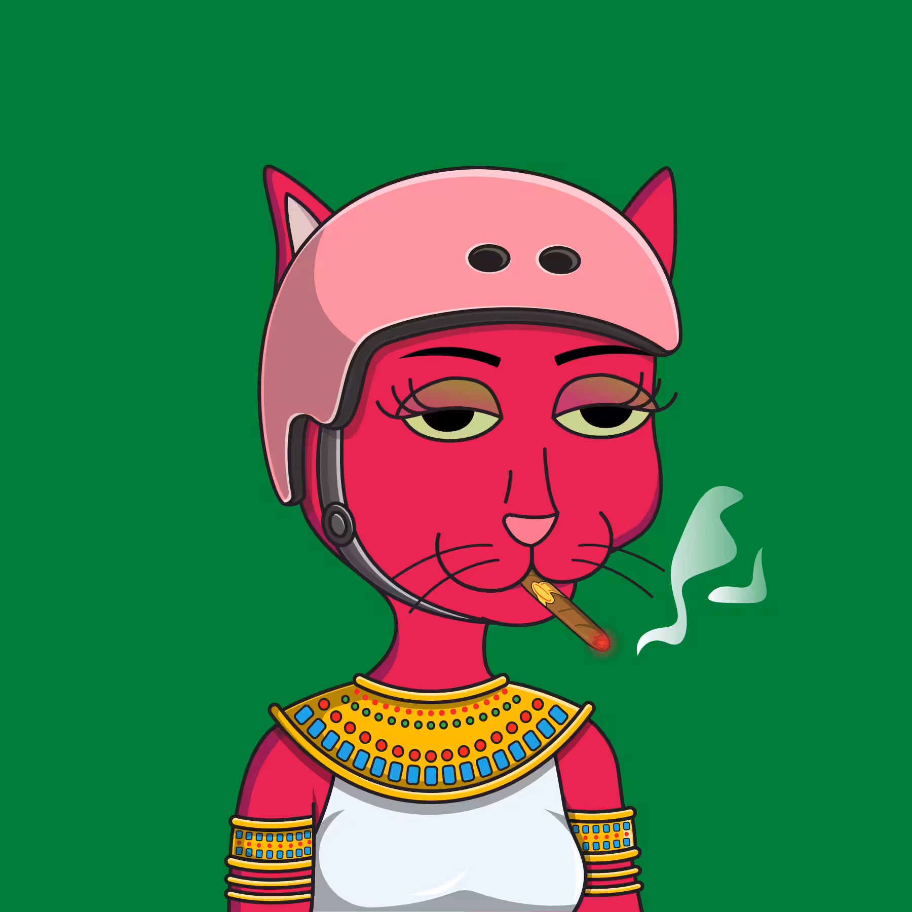 Girl Cats Club: Girl Cat #210