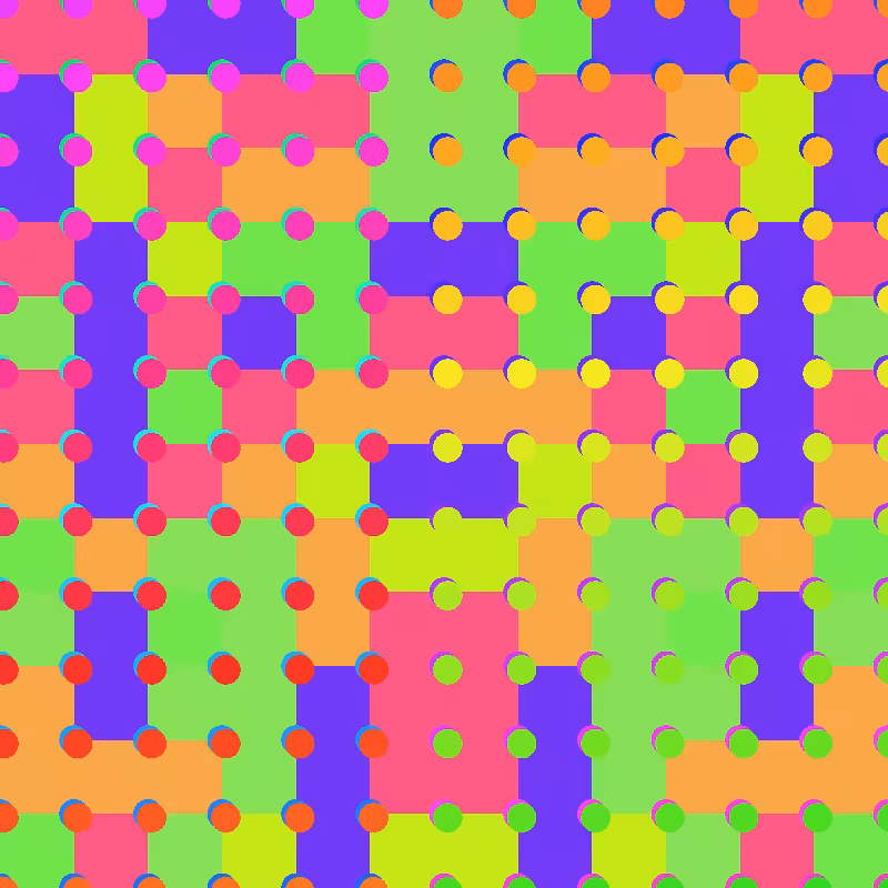 Squares and dots #23