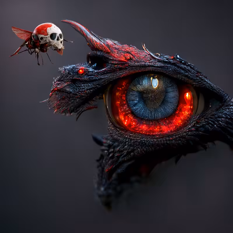 AI Eyes and Insect #5