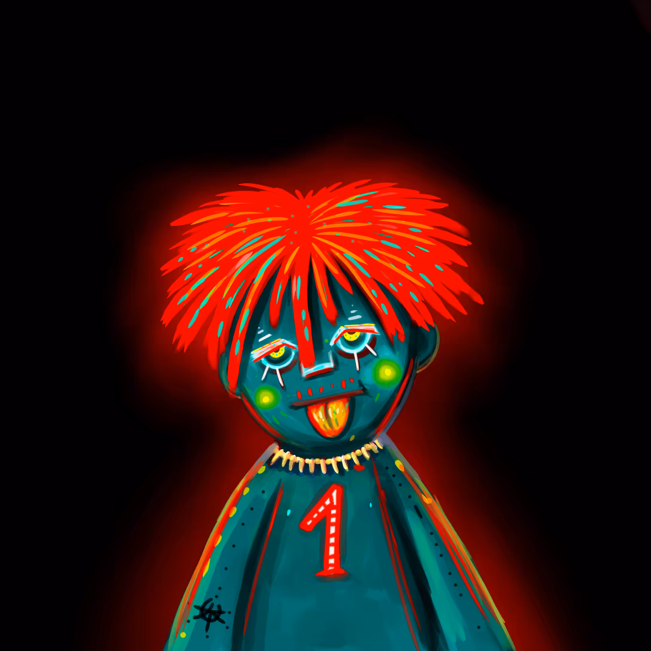 WEIRD DOLL #001