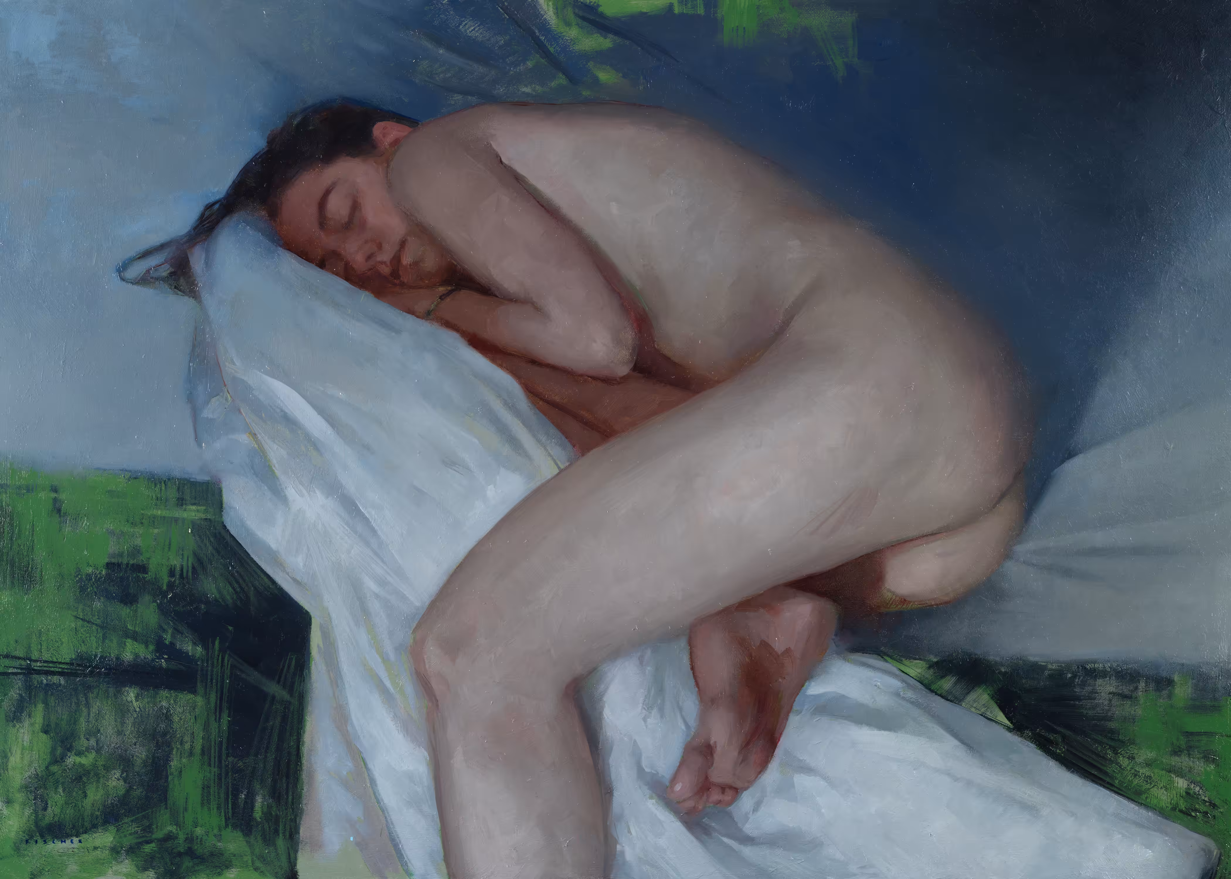 julia in bed