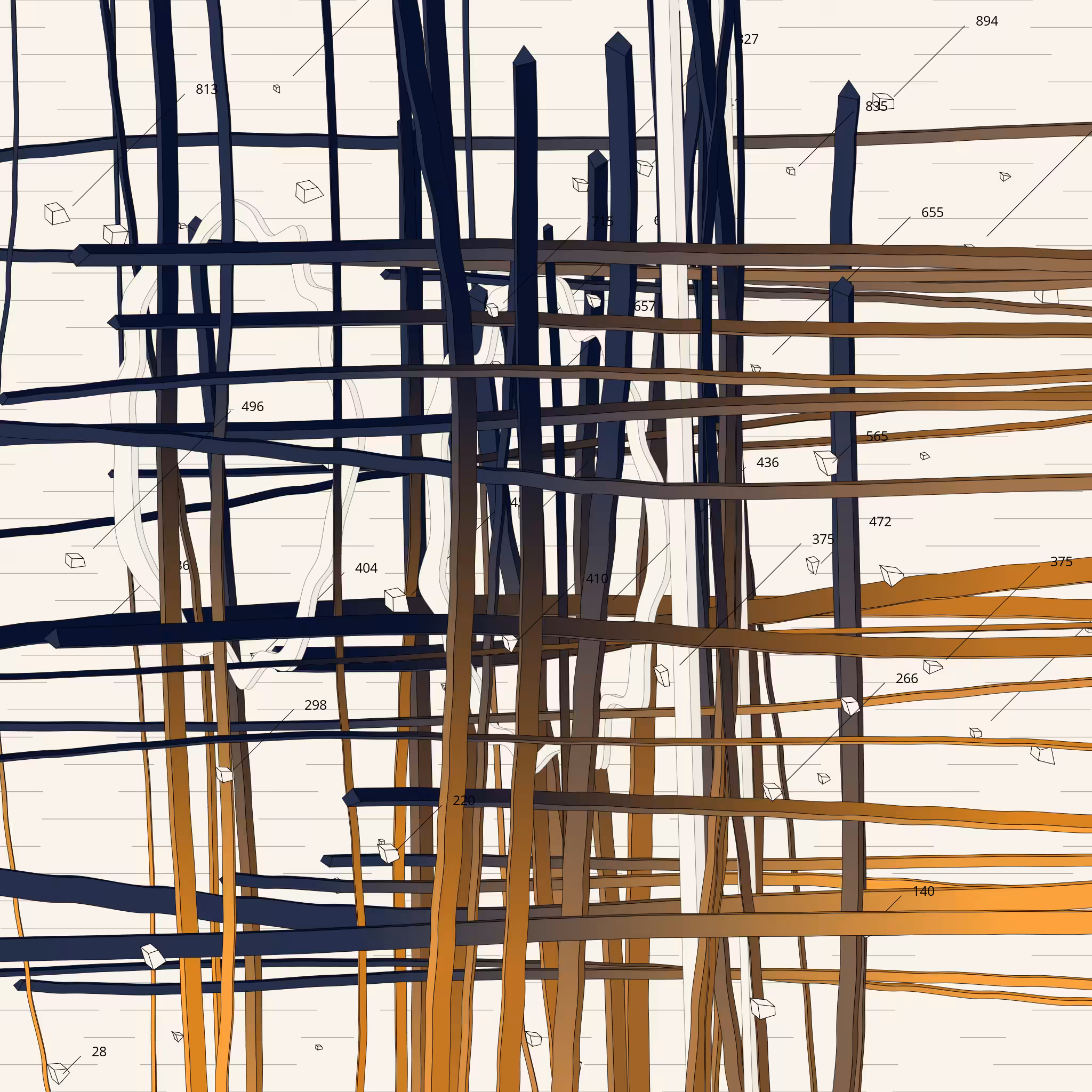 54 perpendicular latitudes #29