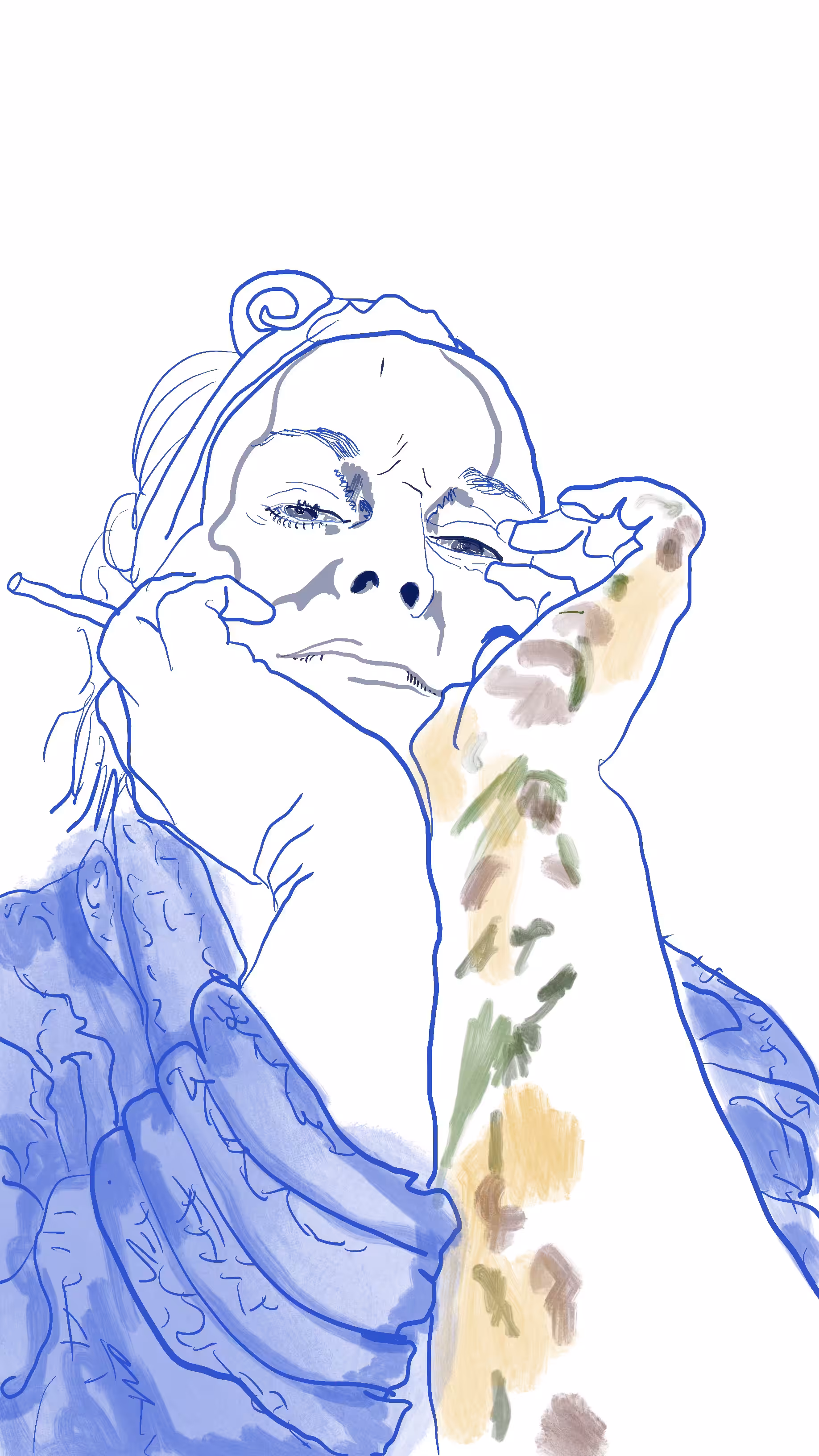 Nicotine and paint