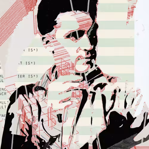 THE GENERATIVE PORTRAIT COLLECTION OF ROBERT MALLARY: Generative Portrait of Robert Mallary #65