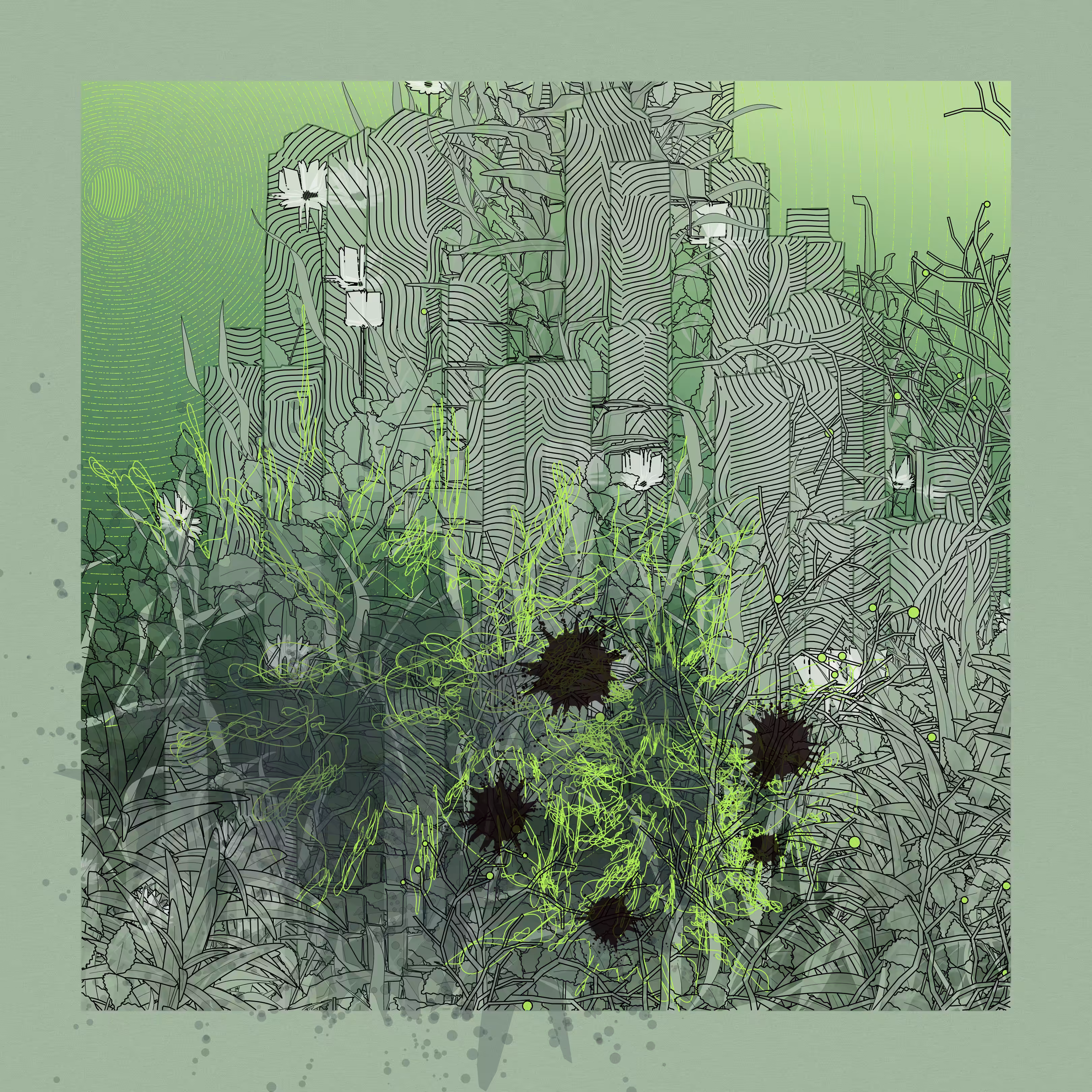 Landscape with Carbon Capture #6798