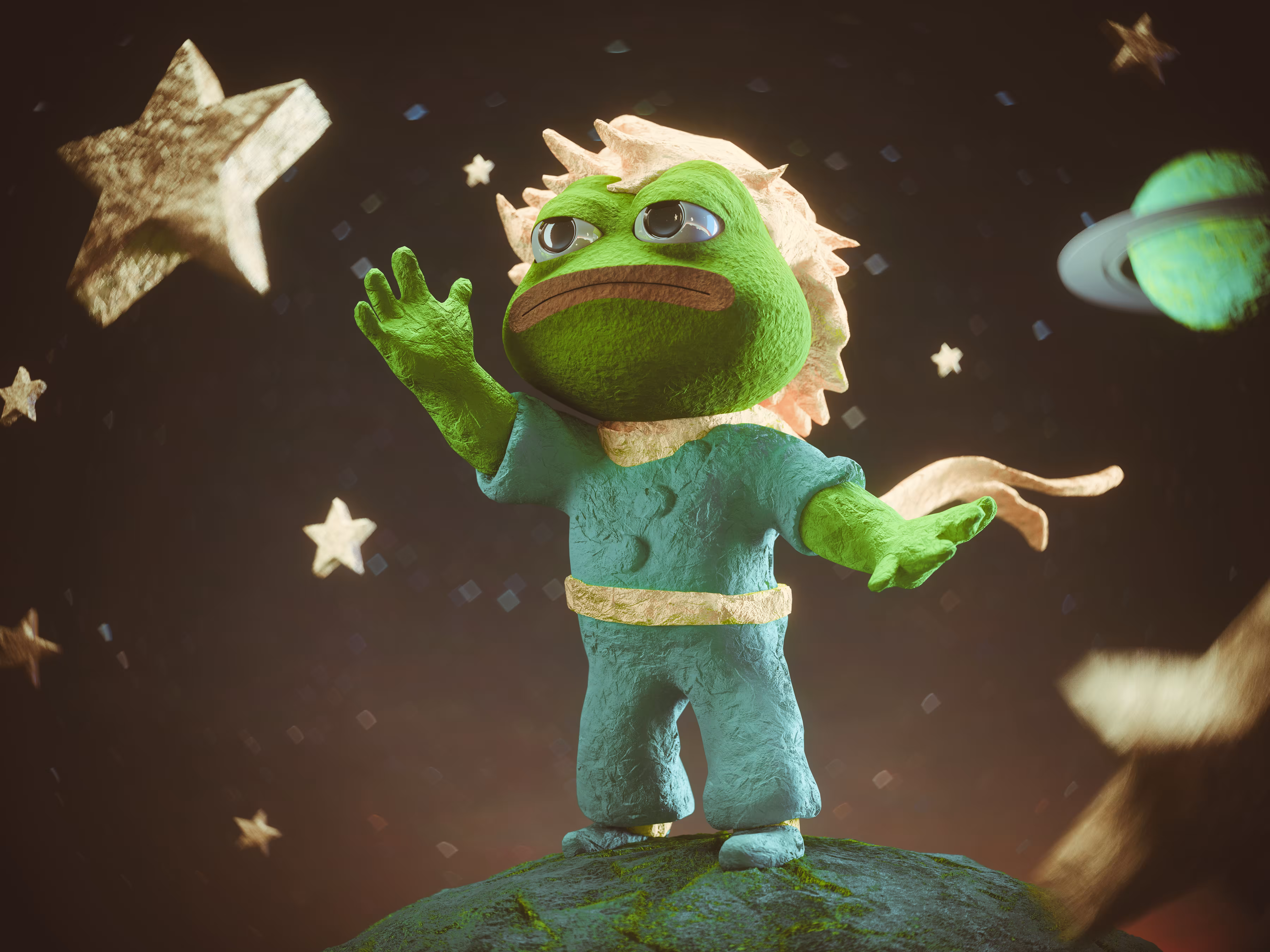 メカ The little Pepe 🐸