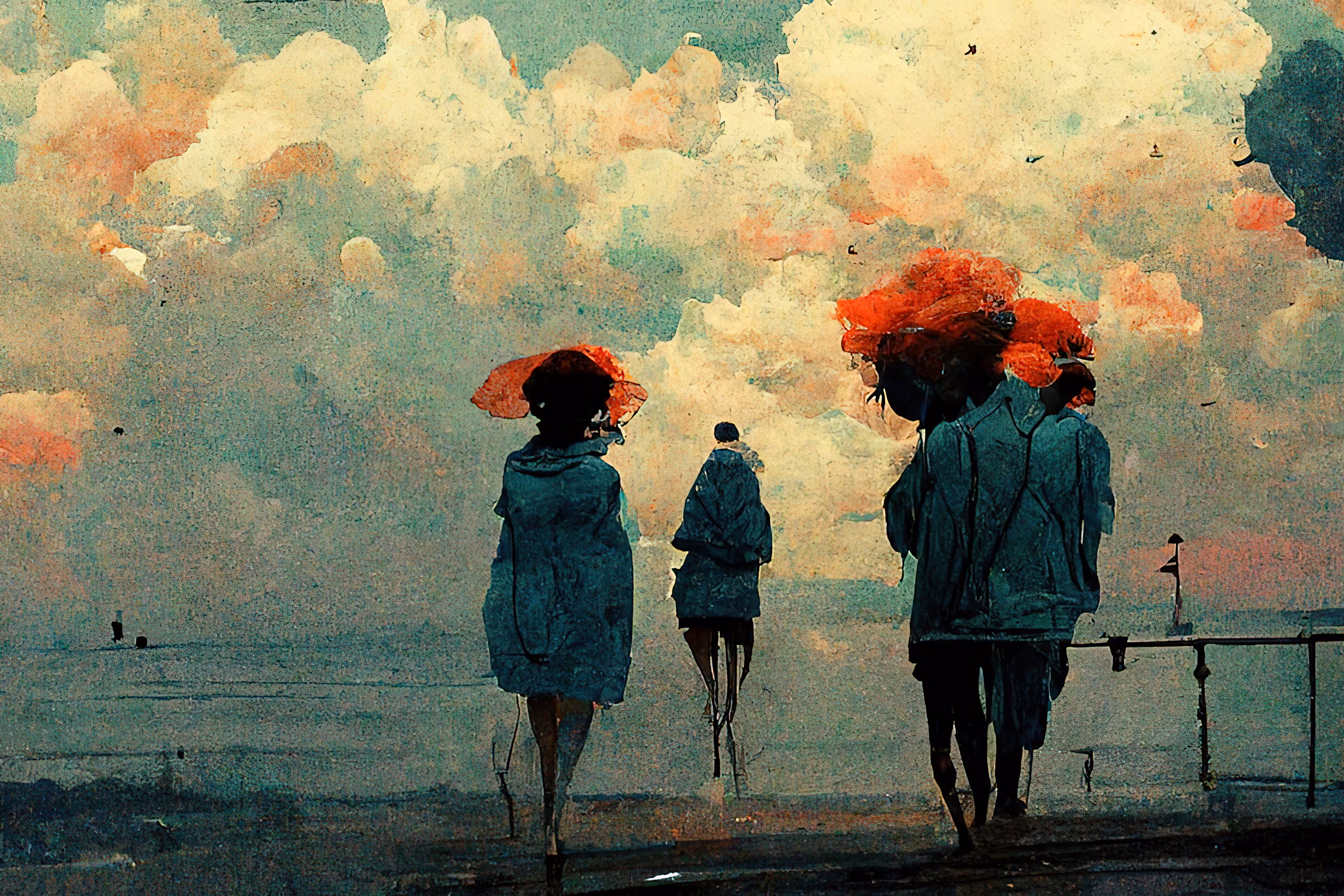 end of summer :: the walk after the storm