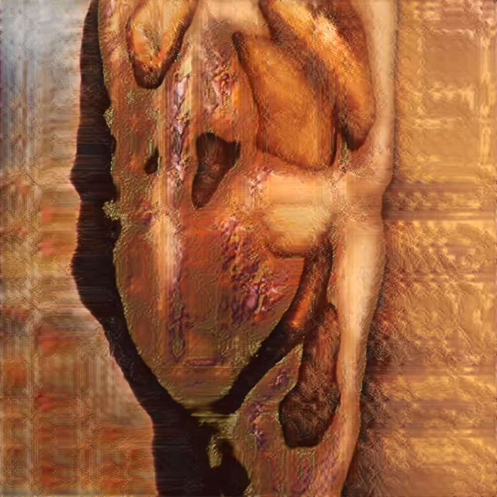 AI Generated Nude Portrait #7 Frame #219