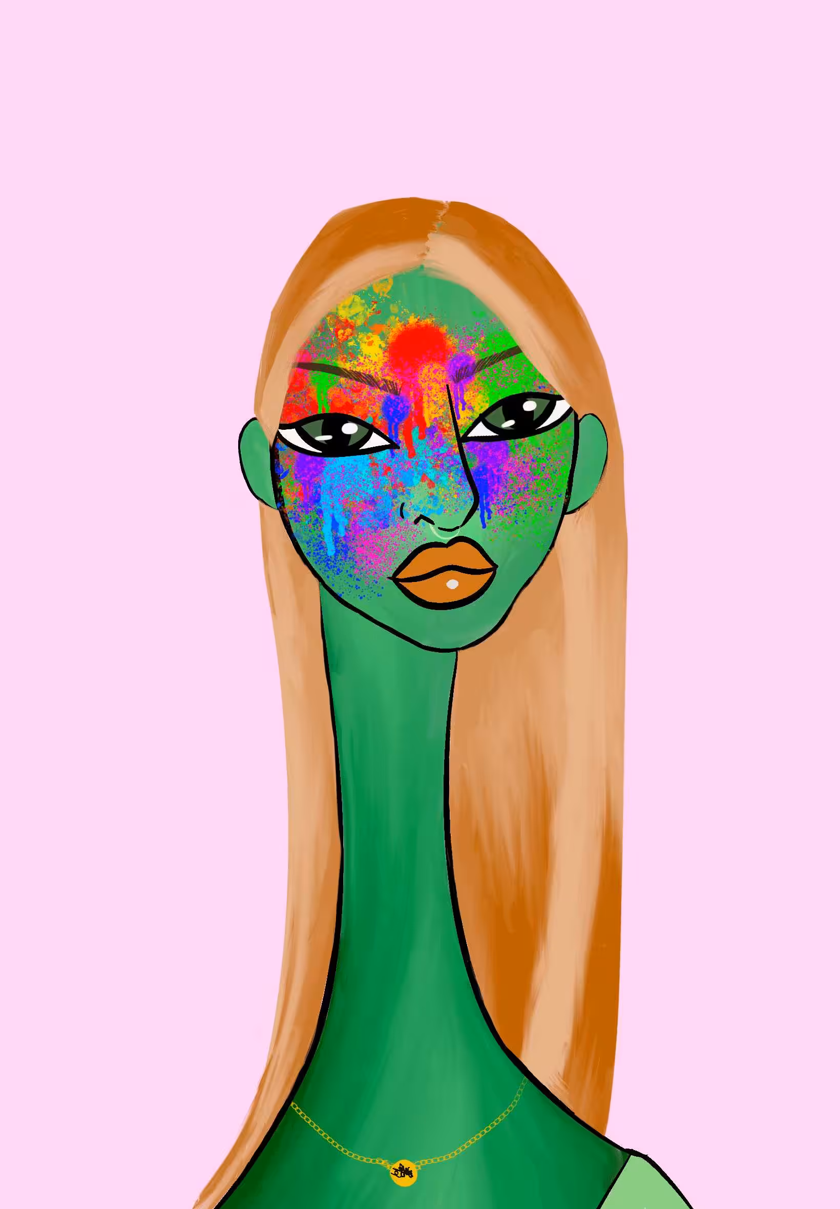 Long Neckie Ladies: Long Neckie Lady #332