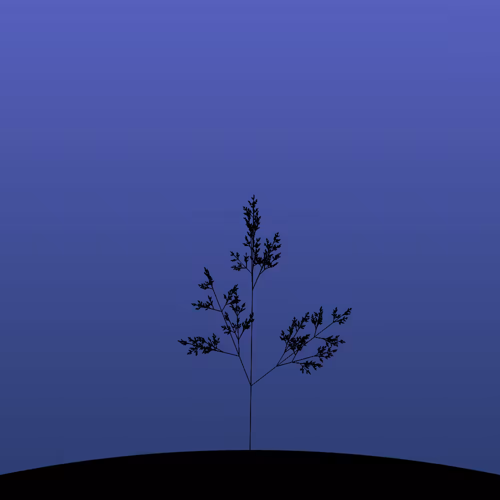 Fractal-Lsystem Tree #2