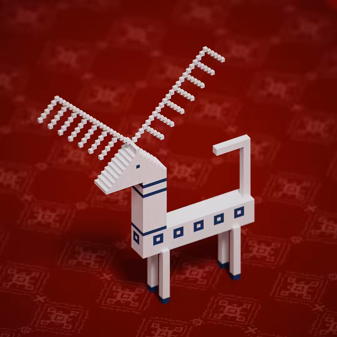 Carpet creatures - deer 01