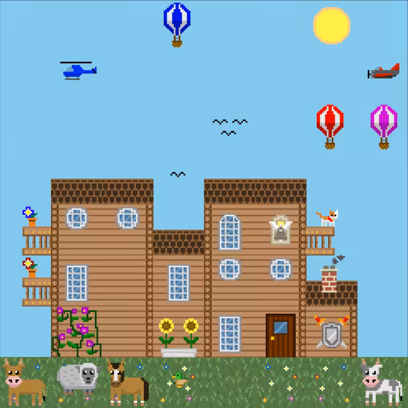2D Mansion #807