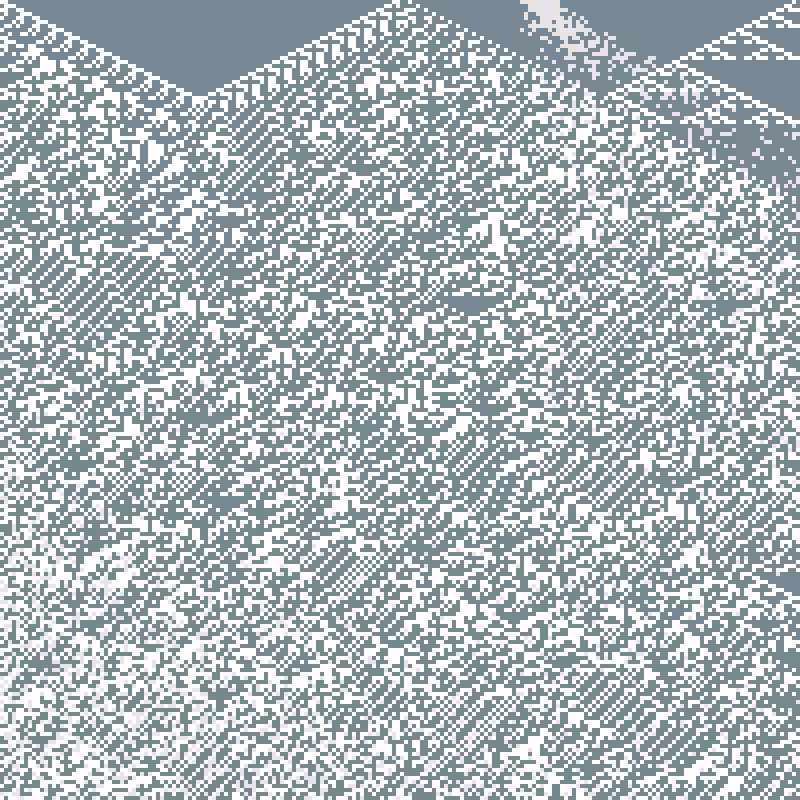 Colored Elementary Cellular Automaton #410