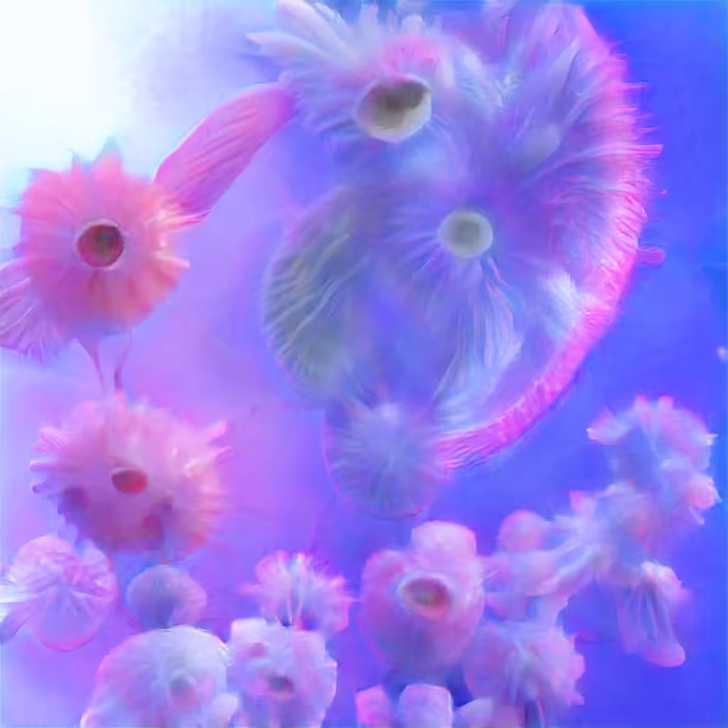 Purple Jellyfishes