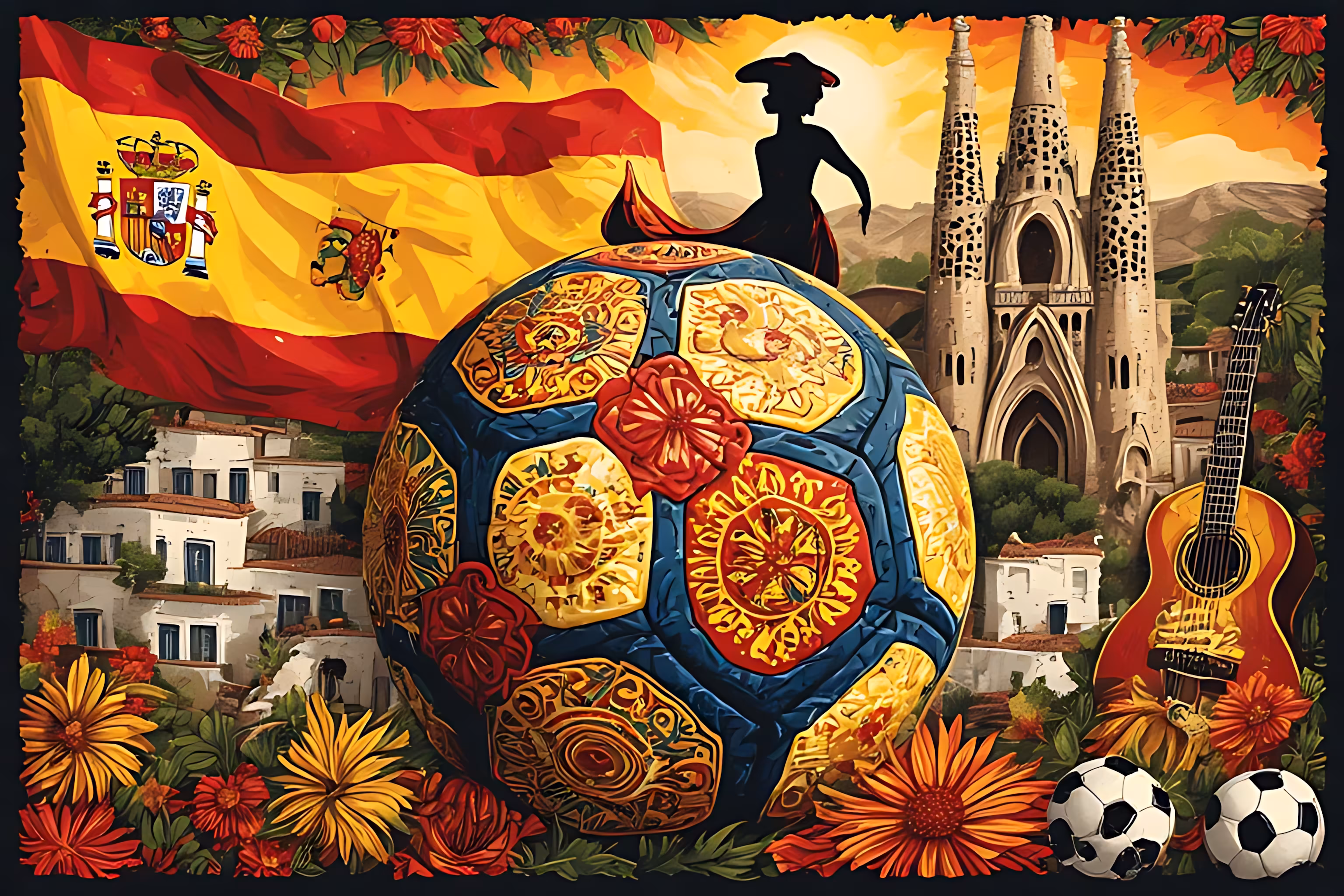 2026 WORLD CUP: 48 NATIONS | NFT COLLECTION: Spain Passion and Art in Football