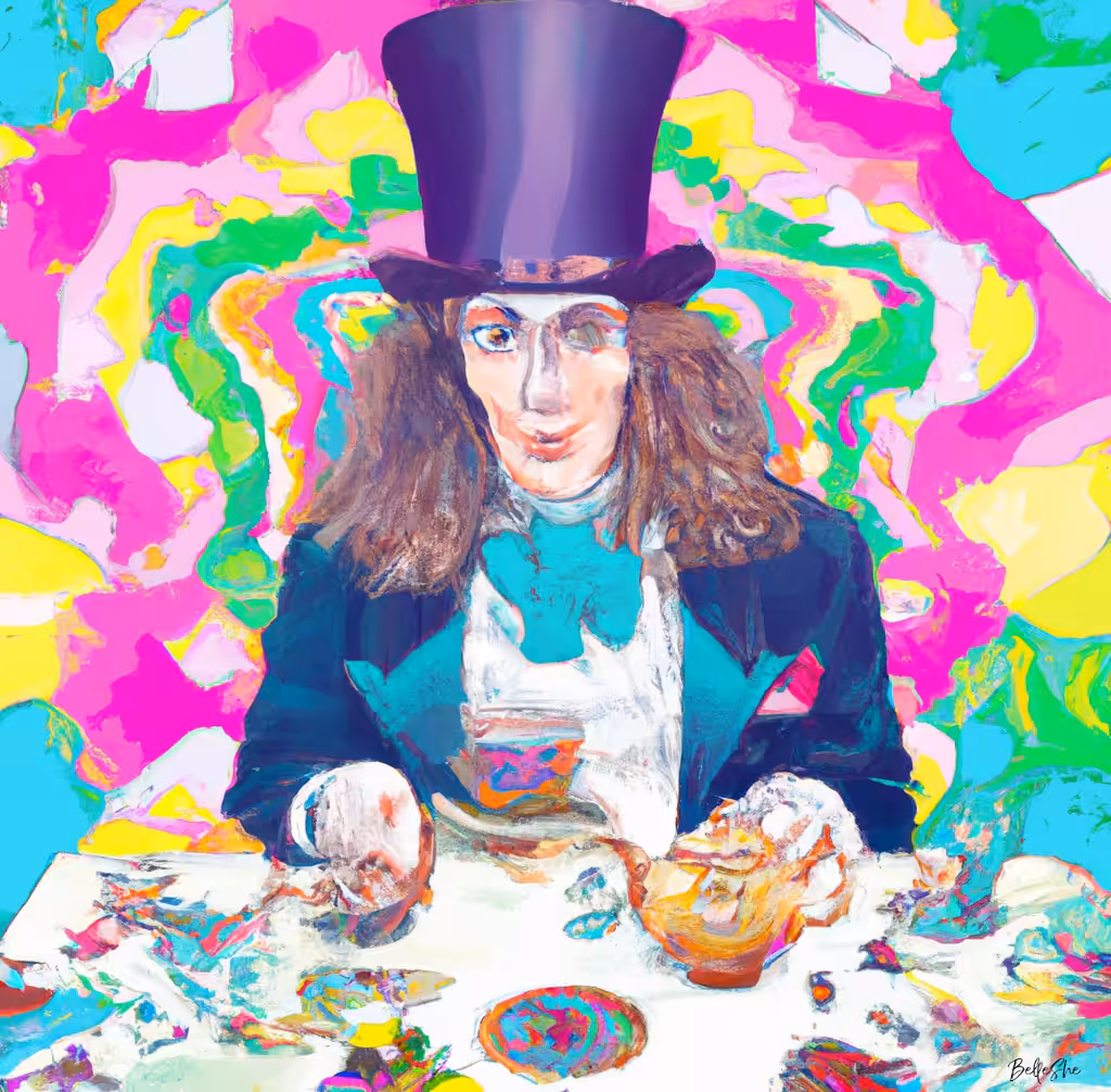 Mid Morning Tea with the Mad Hatter