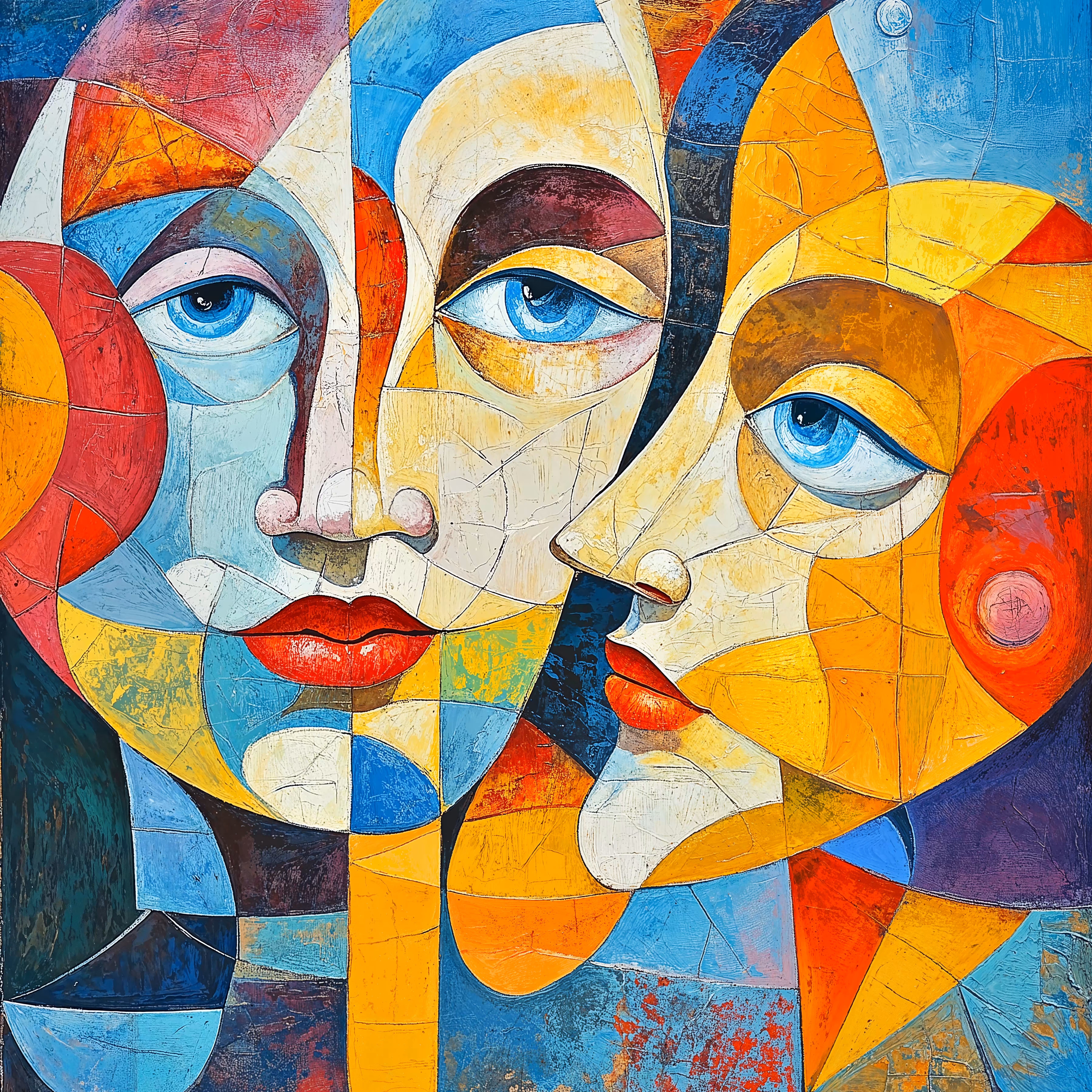 Abstract Cubist-Surrealist #18