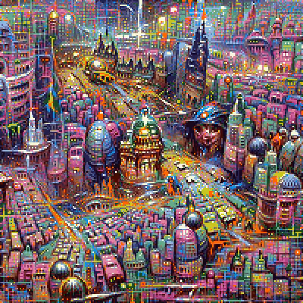 CyberPixel City