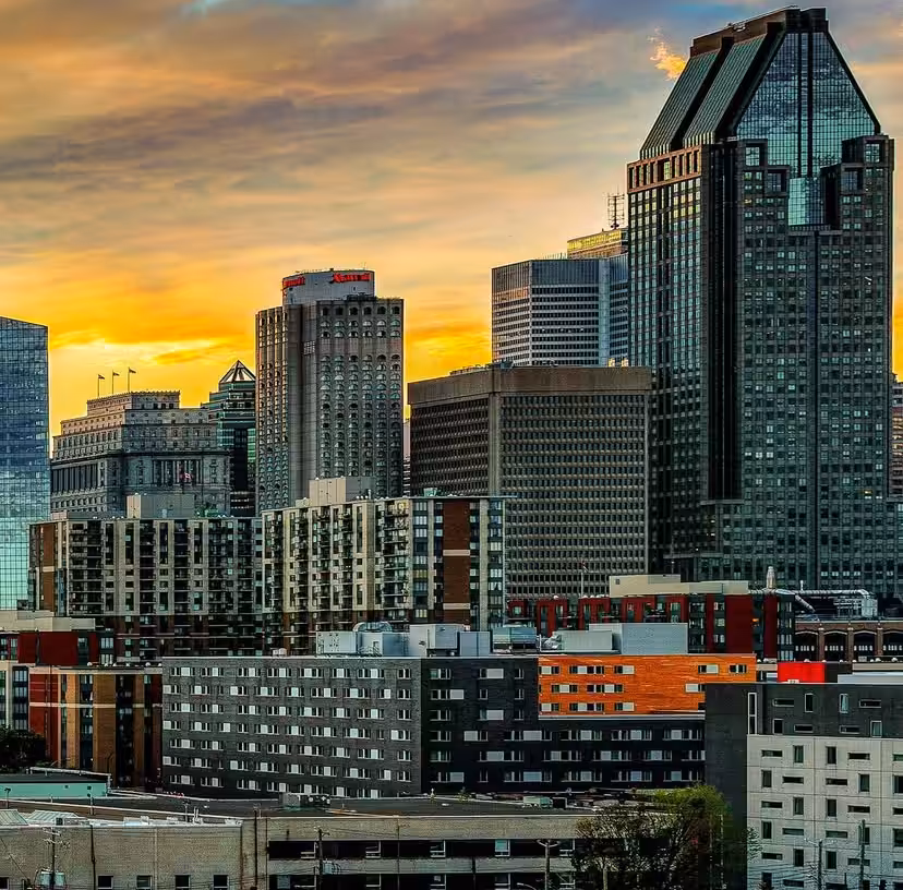 Sunset @ Montreal, QC / Canada