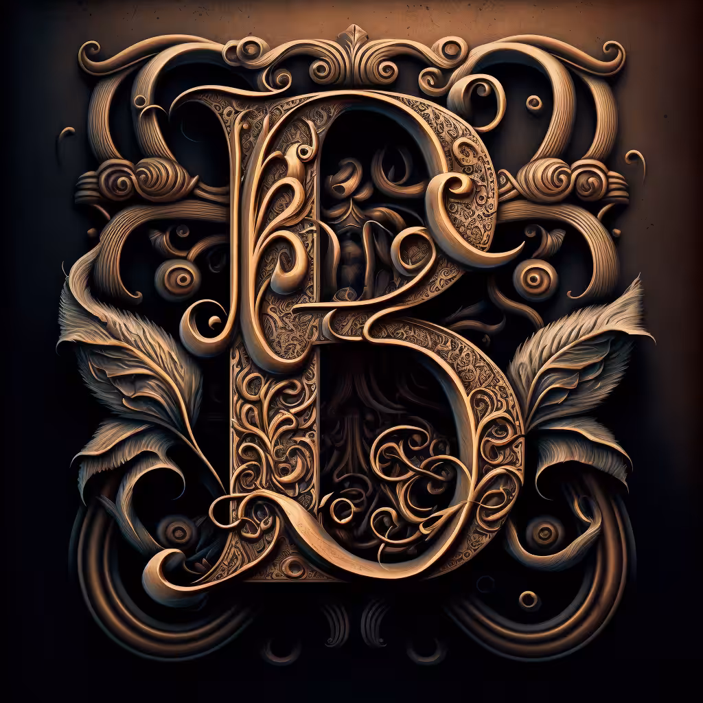 B