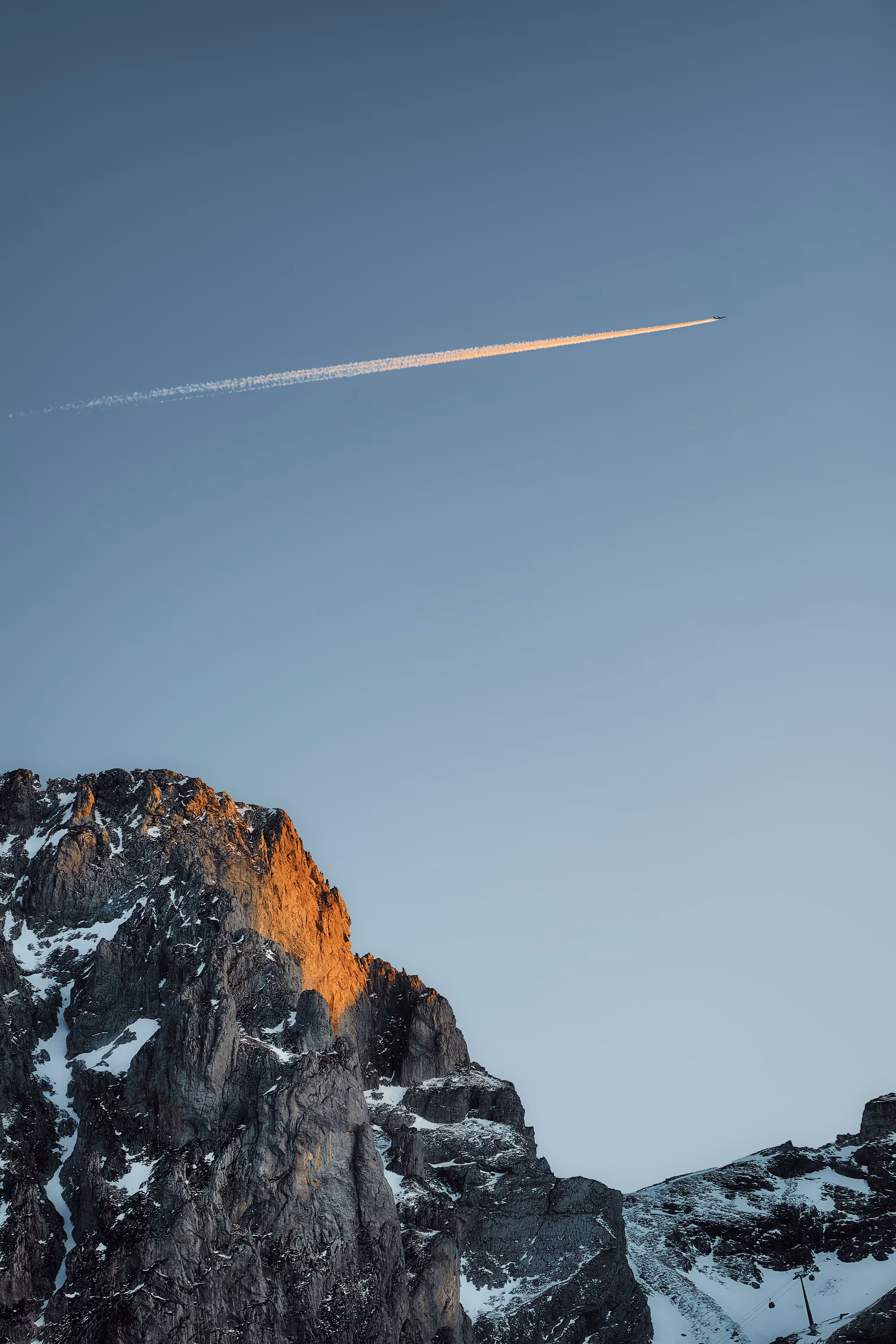 Flying above The Rubli