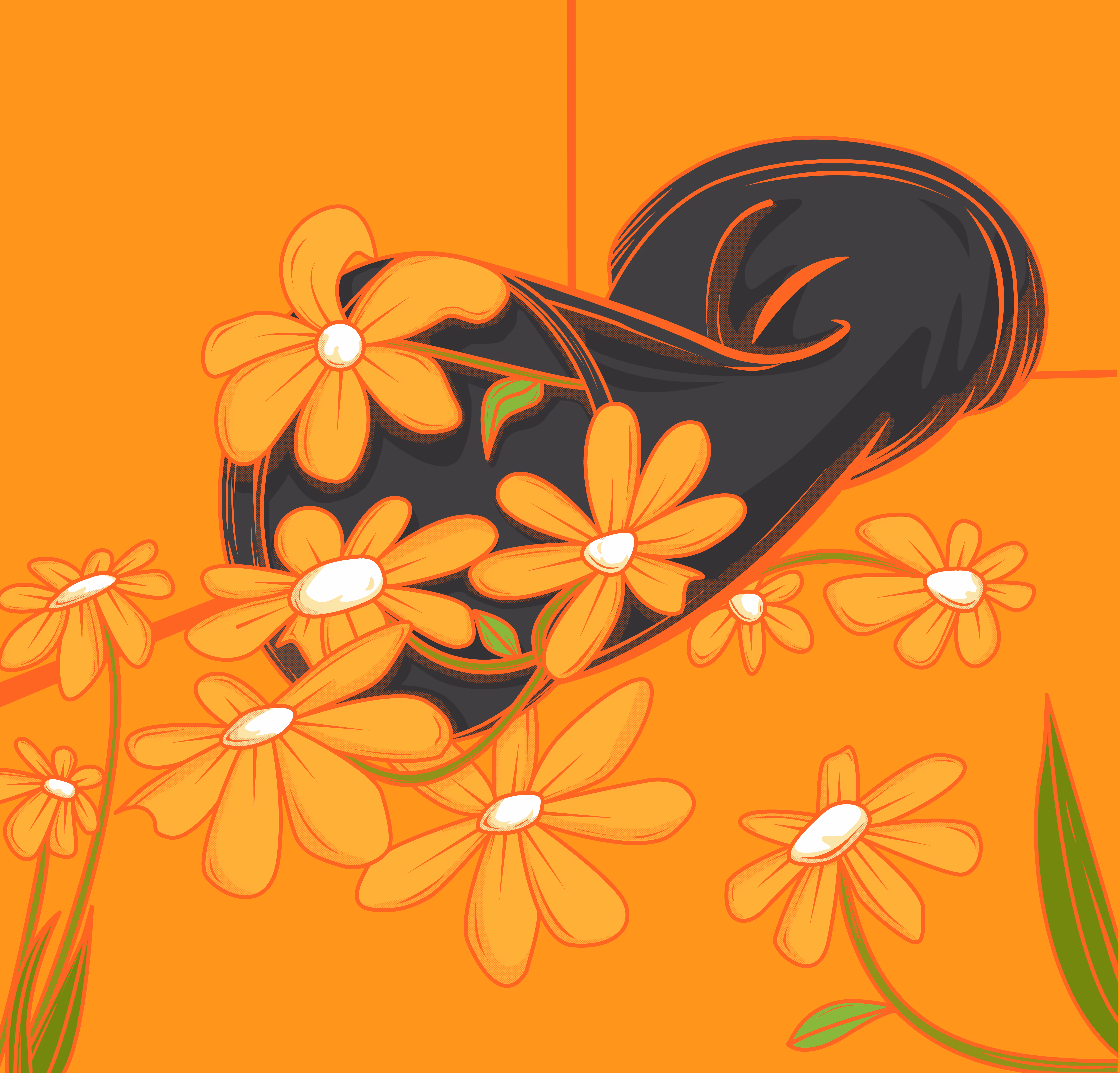 Discarded Flowers