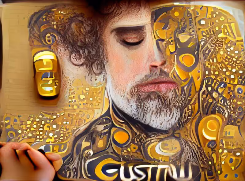 Abraham's First Works: Gustav Klimt paints with gold
