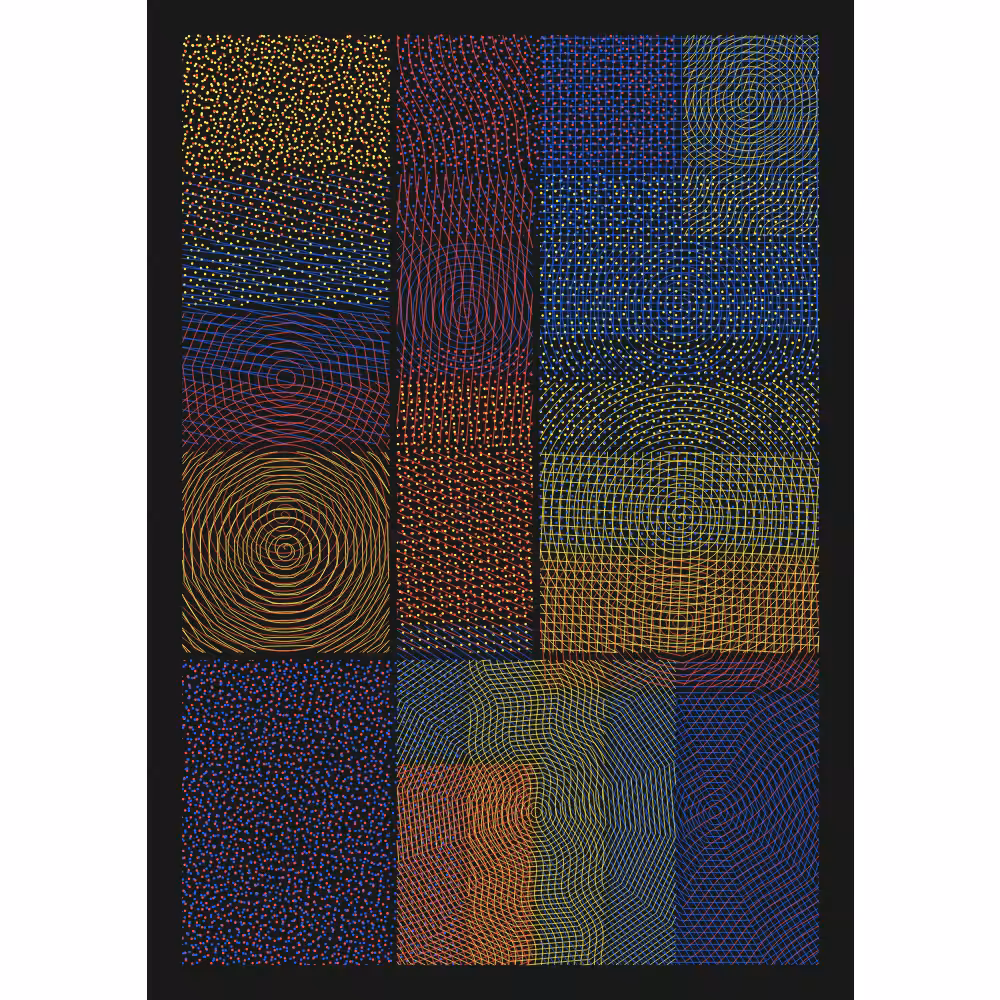 Pattern Grid Chaos  #36