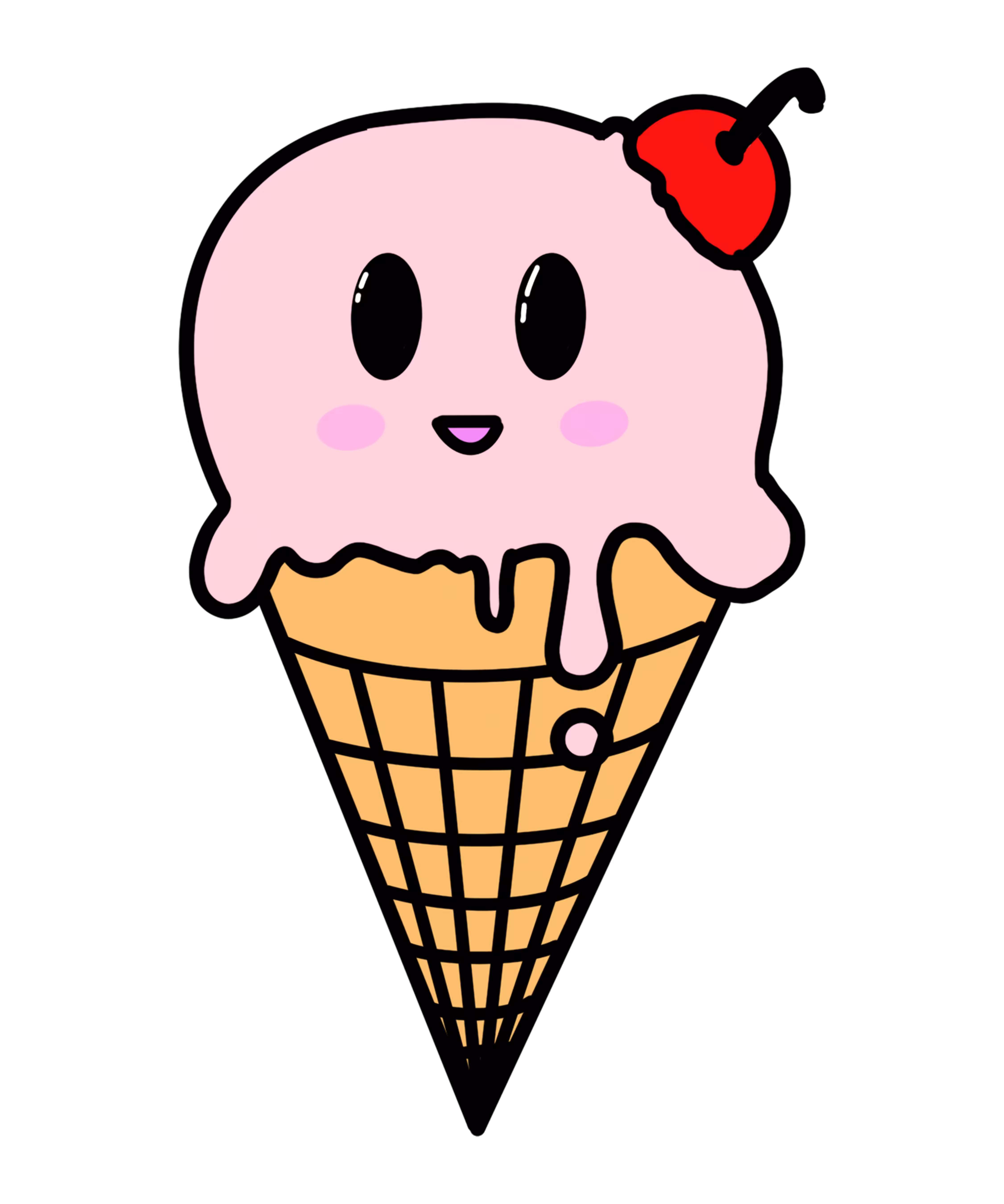 Cherry on top ice cream