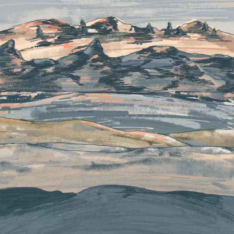 Postcard From The Mountains #12