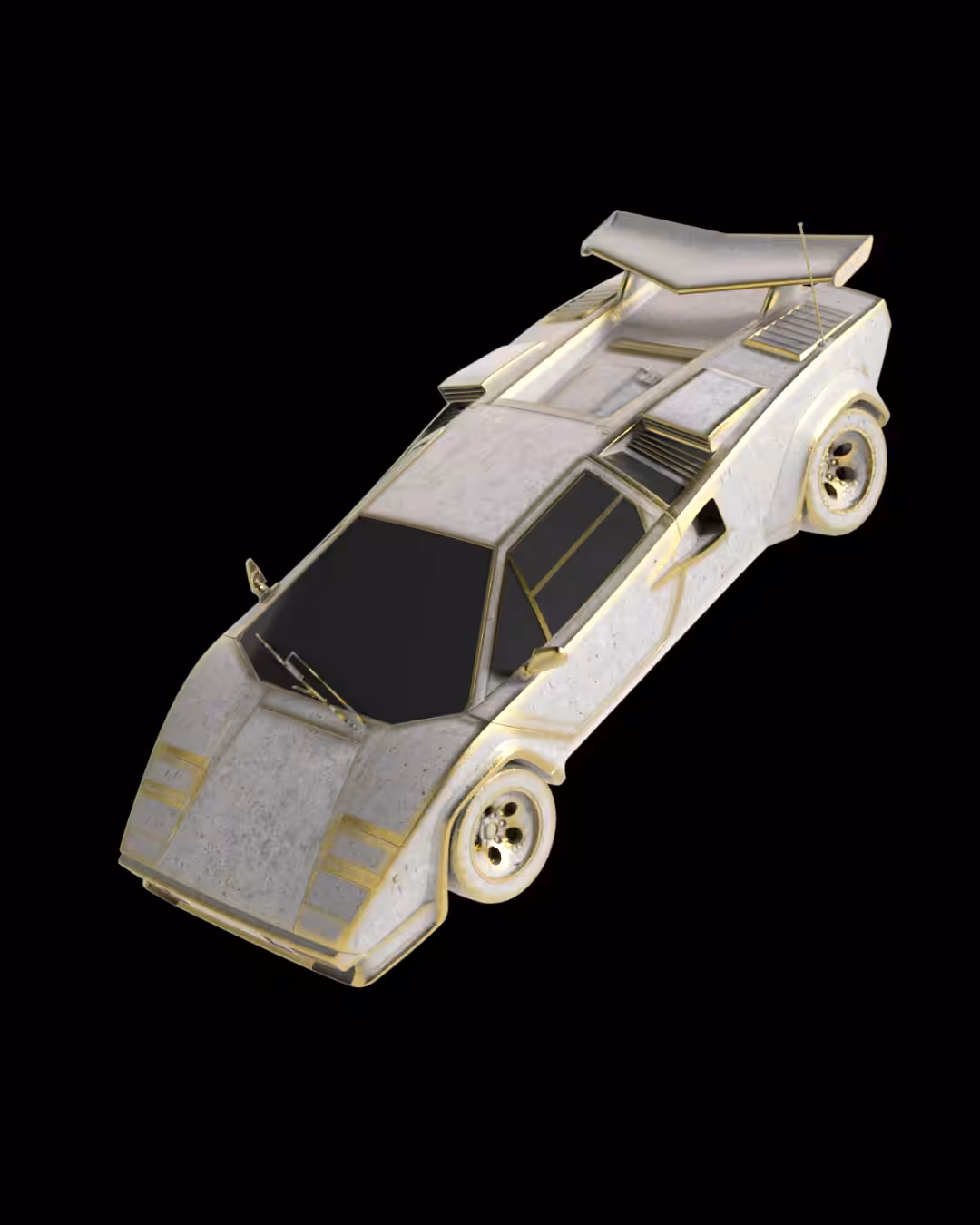 GoldSpeckled Countach