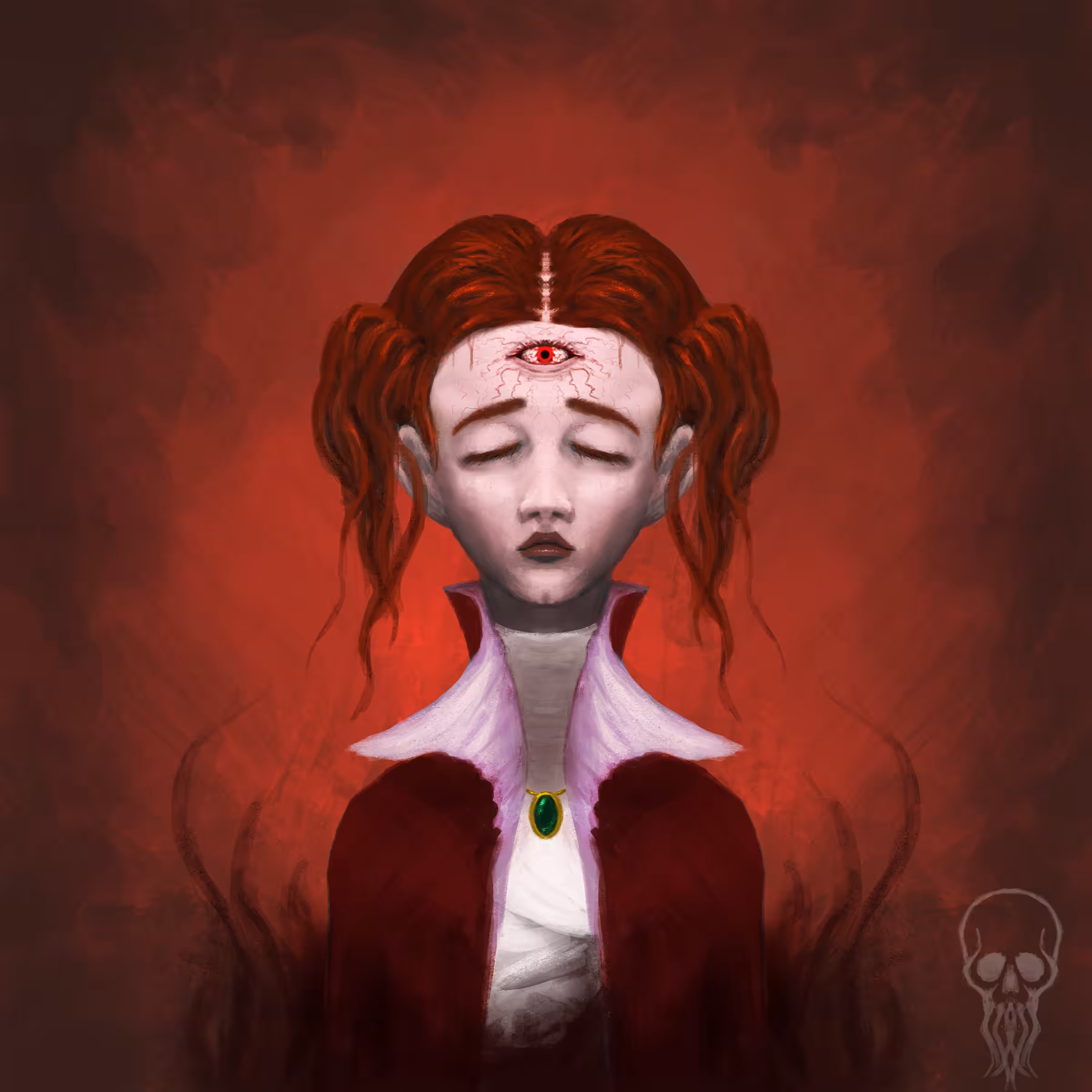 Demented girl