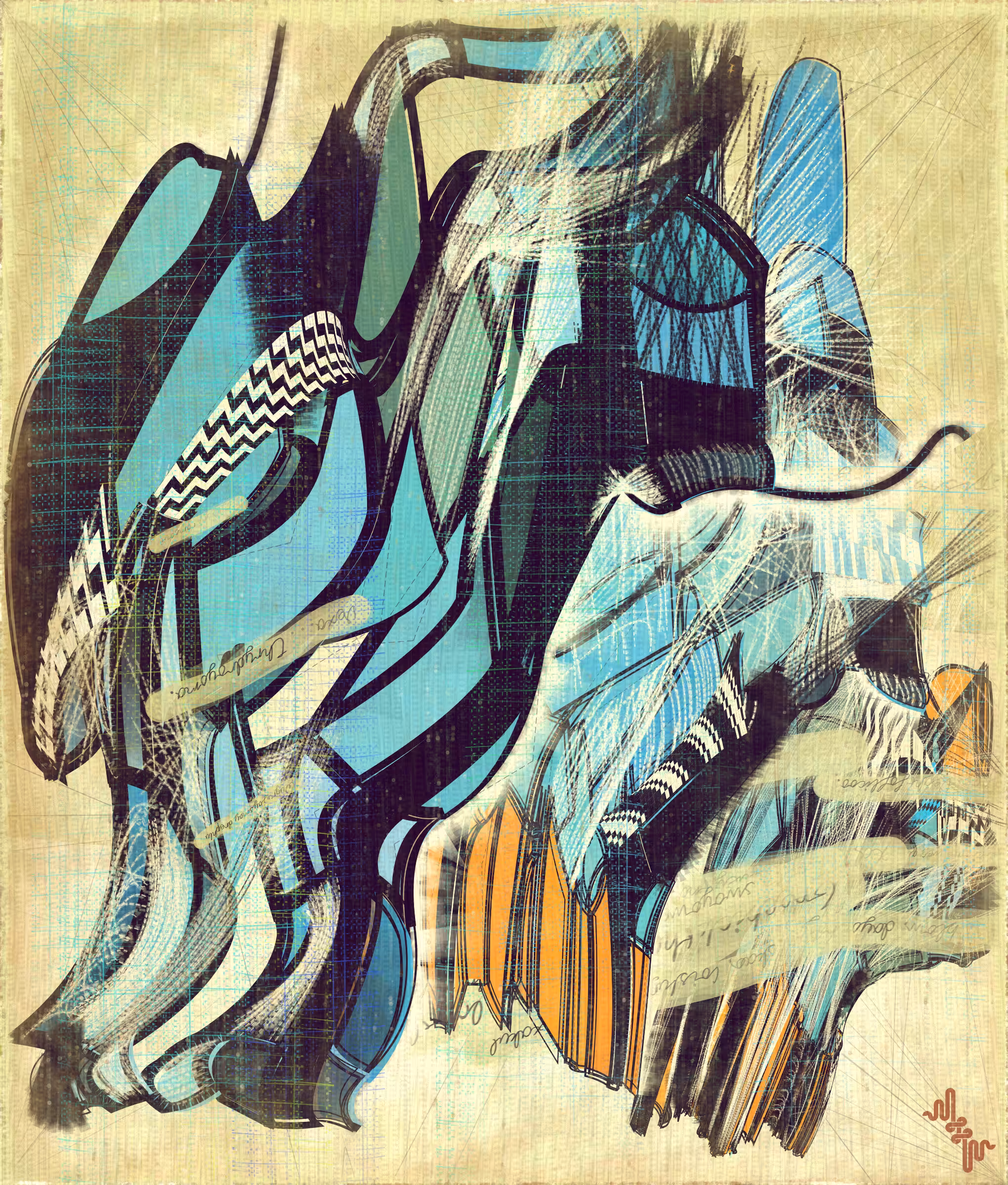 Amplitudes of Canvas #291